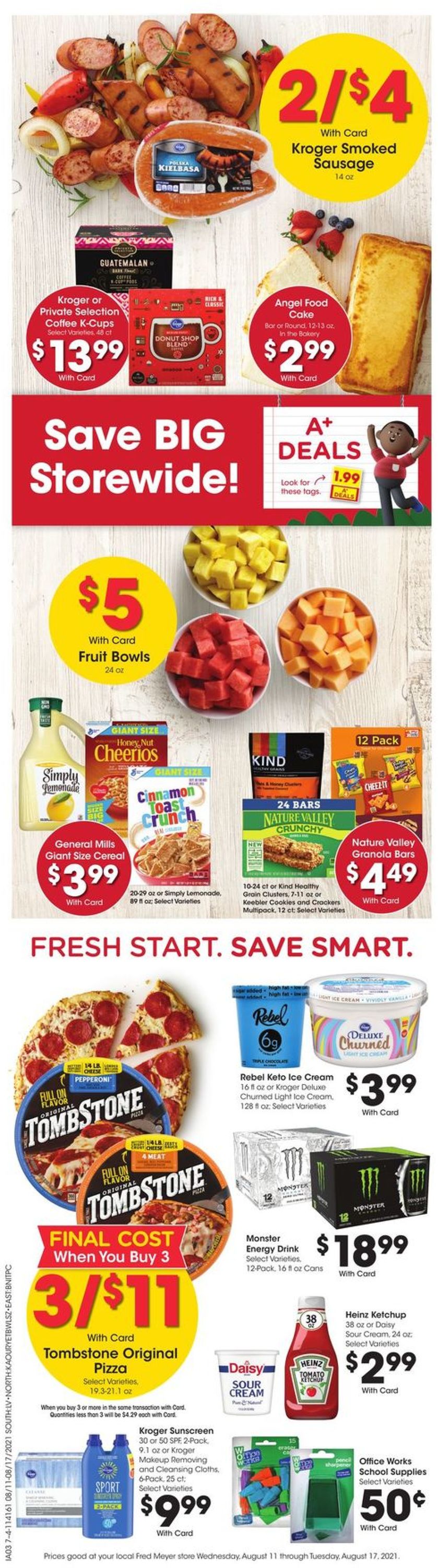 Fred Meyer Weekly Ad Circular - valid 08/11-08/17/2021 (Page 13)