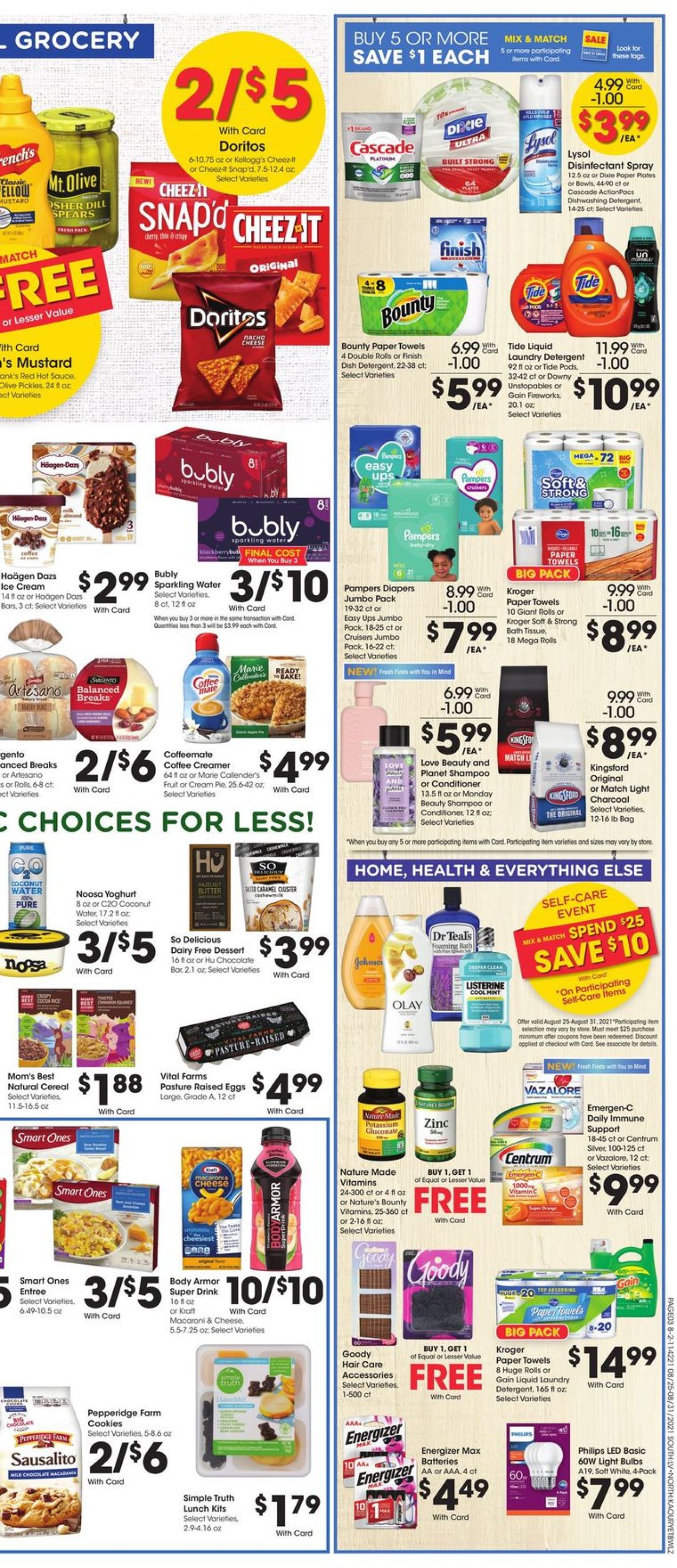 Fred Meyer Weekly Ad Circular - valid 08/25-08/31/2021 (Page 8)