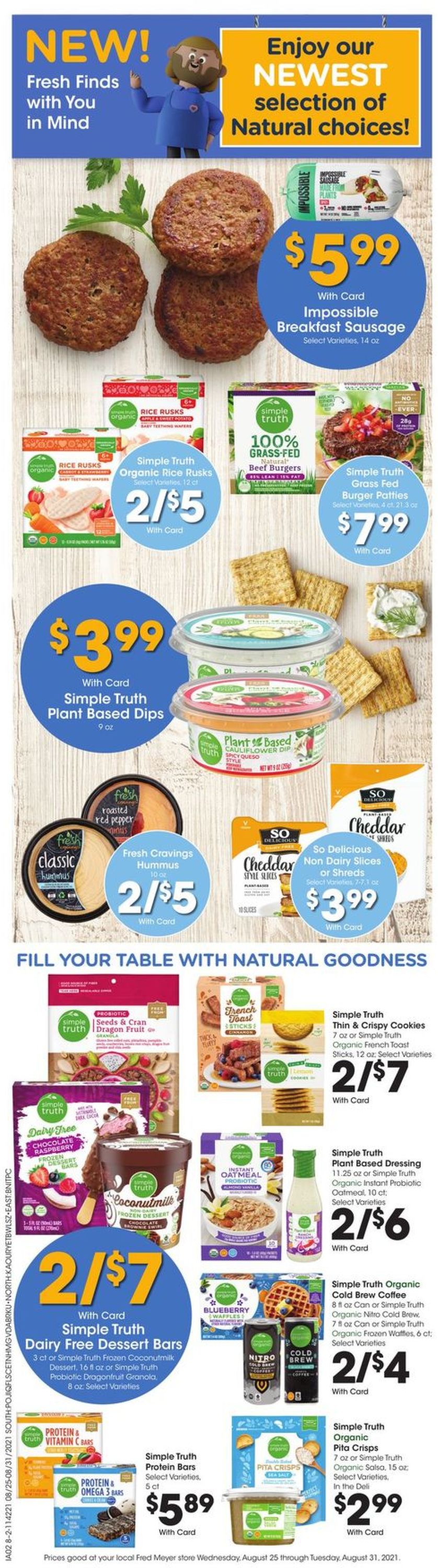 Fred Meyer Weekly Ad Circular - valid 08/25-08/31/2021 (Page 11)
