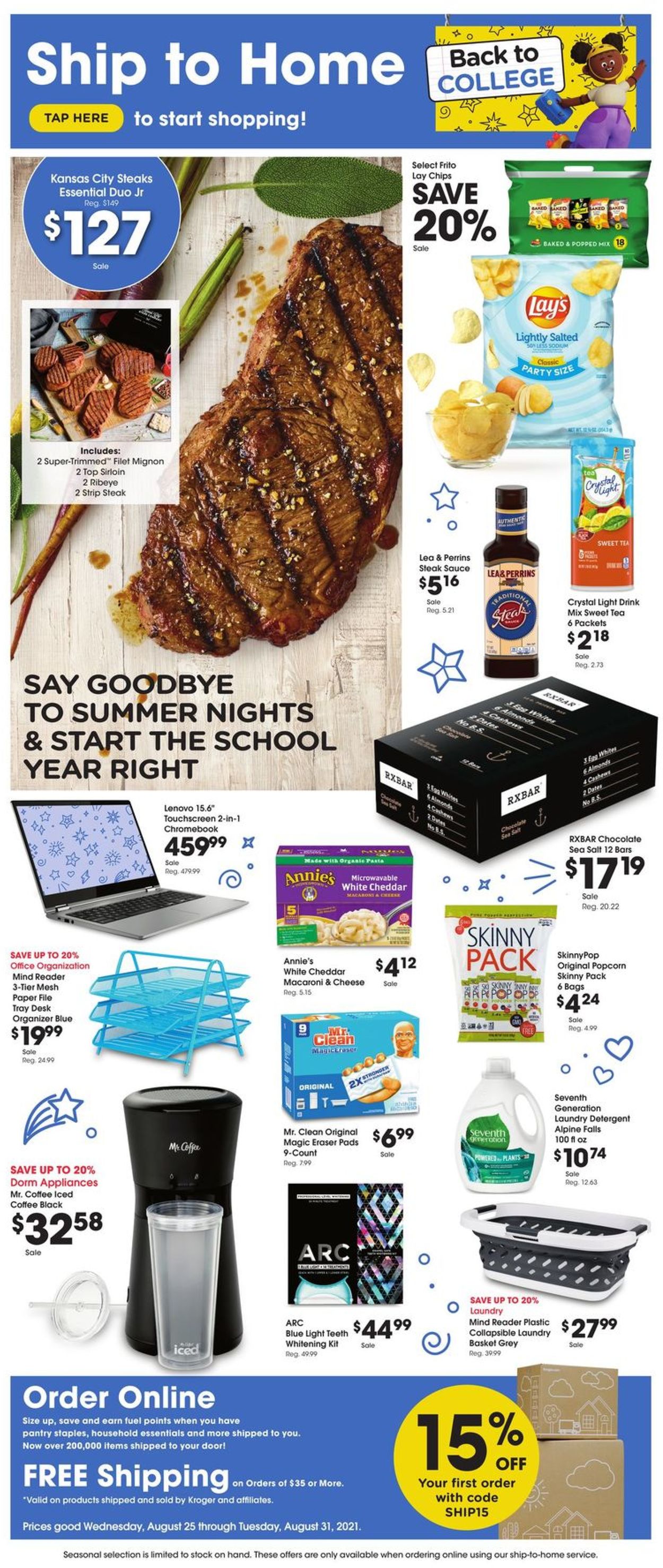 Fred Meyer Weekly Ad Circular - valid 08/25-08/31/2021 (Page 13)