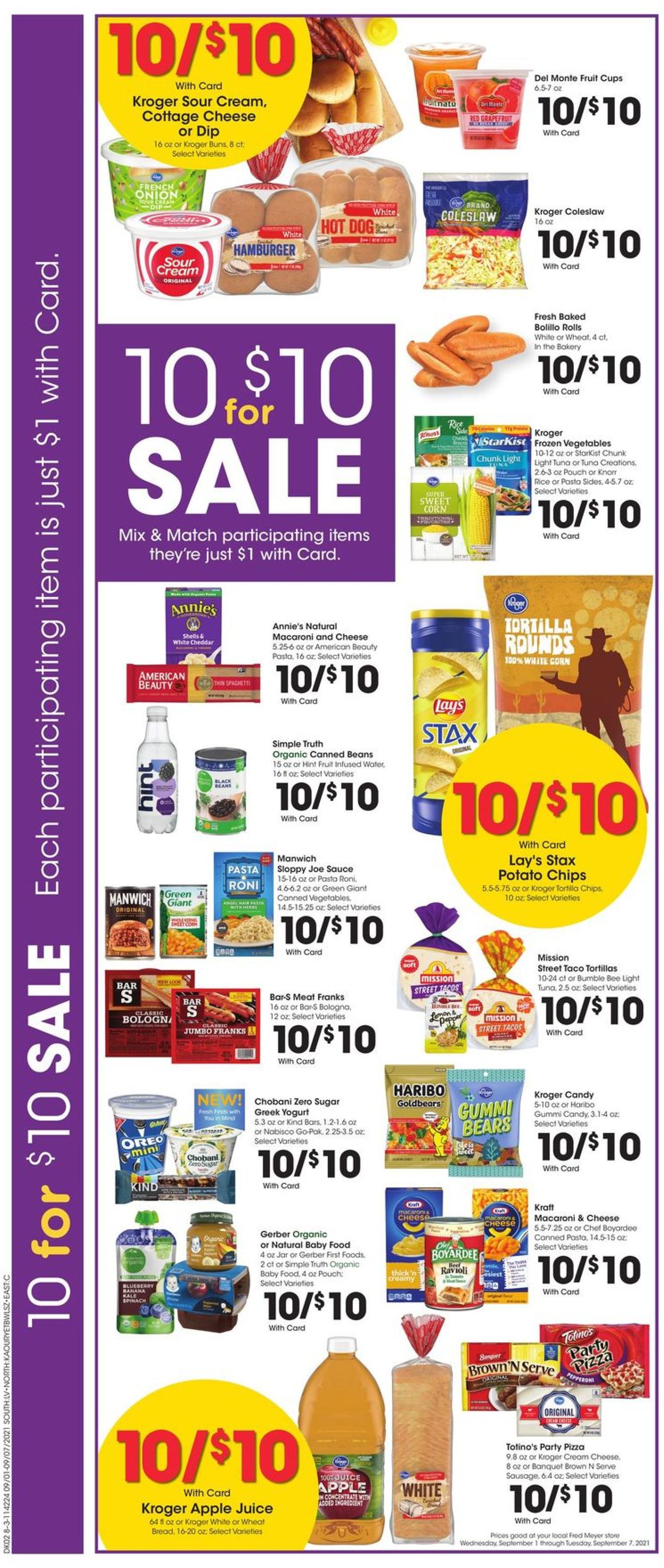 Fred Meyer Weekly Ad Circular - valid 09/01-09/07/2021 (Page 3)