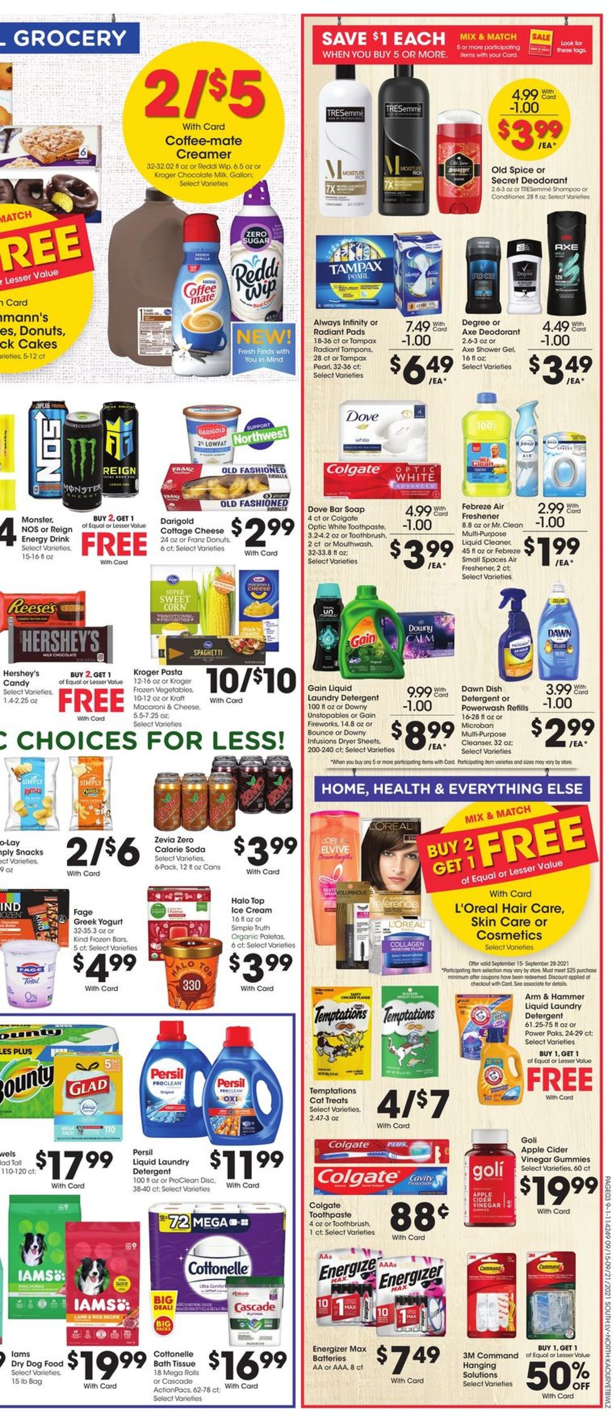 Fred Meyer Weekly Ad Circular - valid 09/15-09/21/2021 (Page 6)