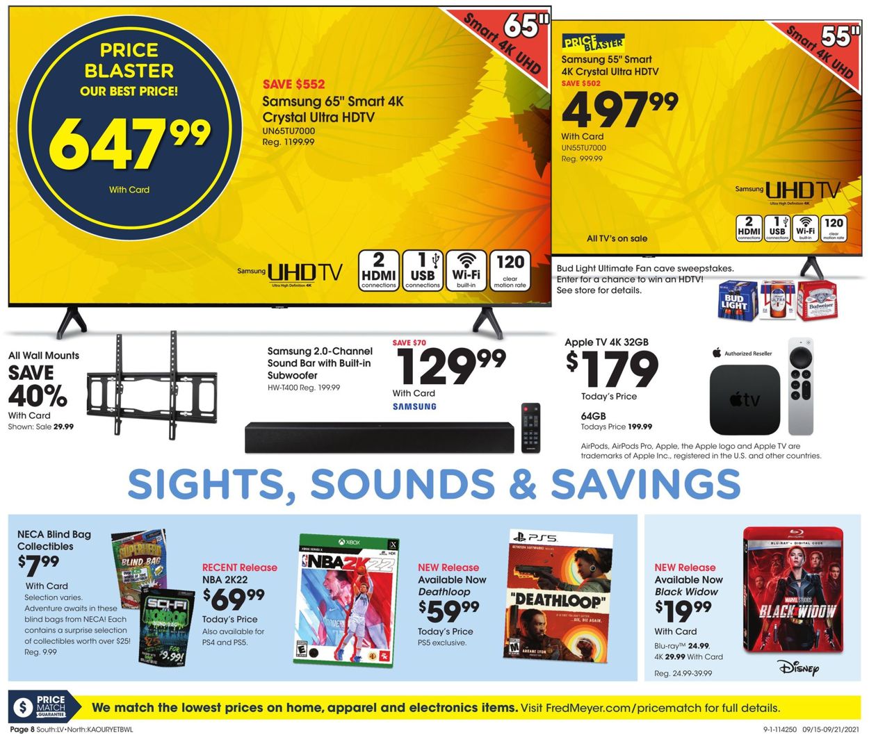 Fred Meyer Weekly Ad Circular - valid 09/15-09/21/2021 (Page 8)
