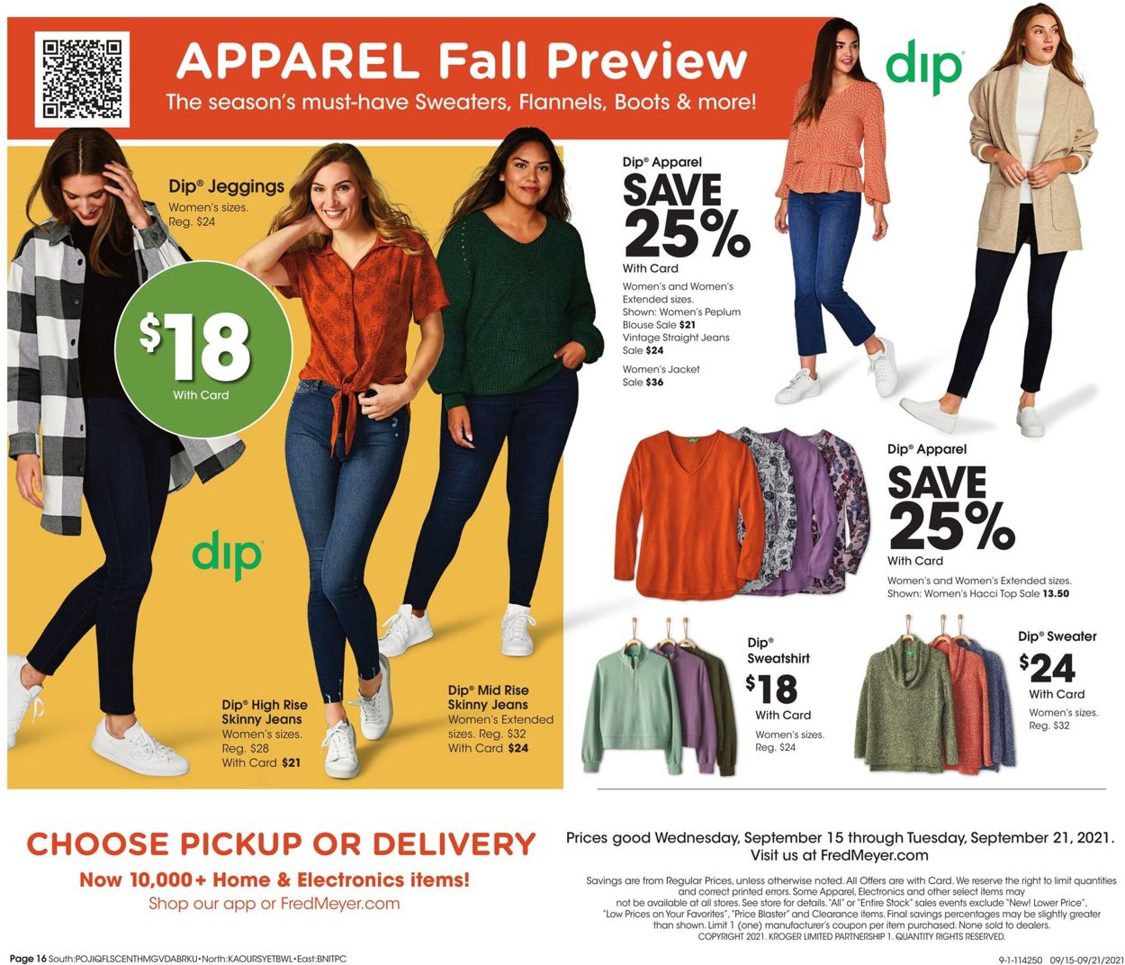 Fred Meyer Weekly Ad Circular - valid 09/15-09/21/2021 (Page 16)