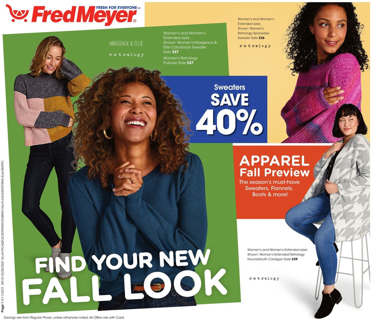 Fred Meyer Weekly Ad Circular - valid 09/15-10/05/2021