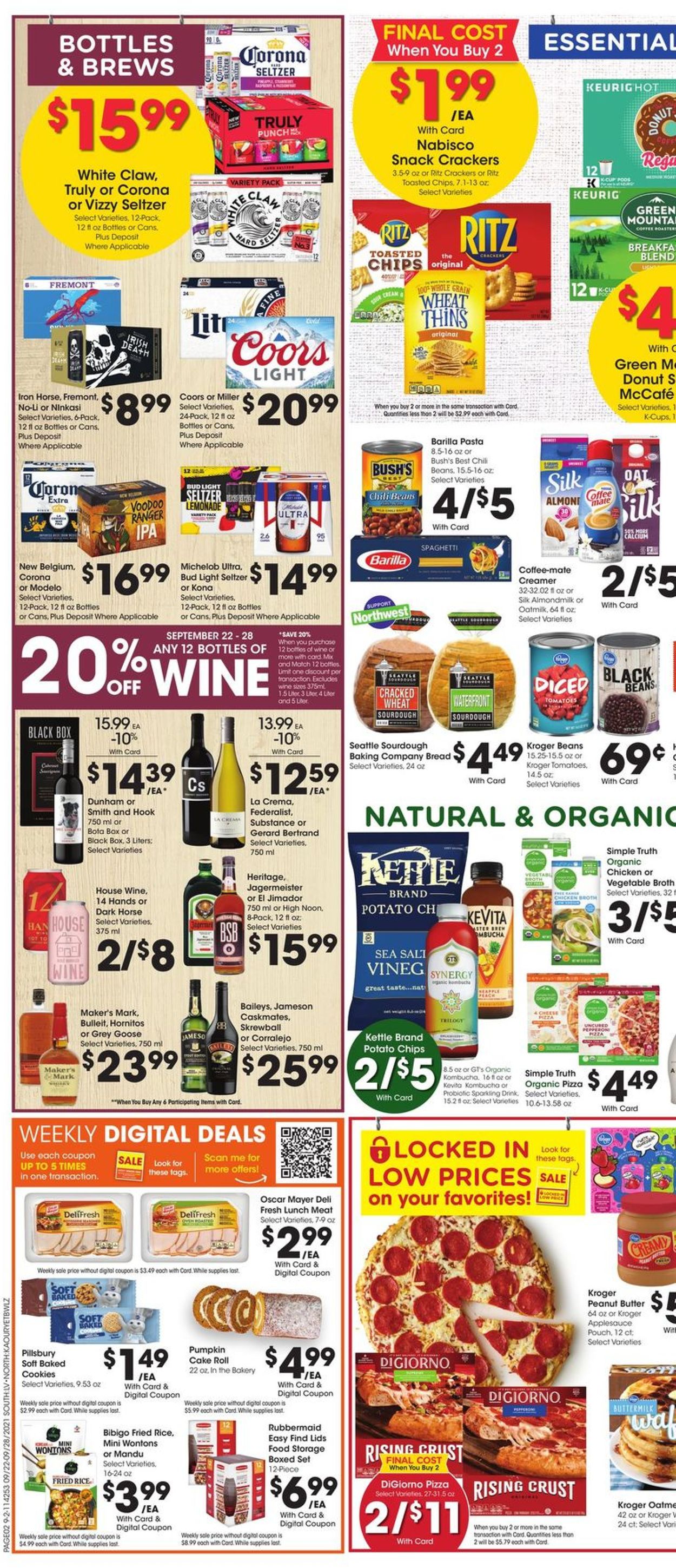 Fred Meyer Weekly Ad Circular - valid 09/22-09/28/2021 (Page 7)