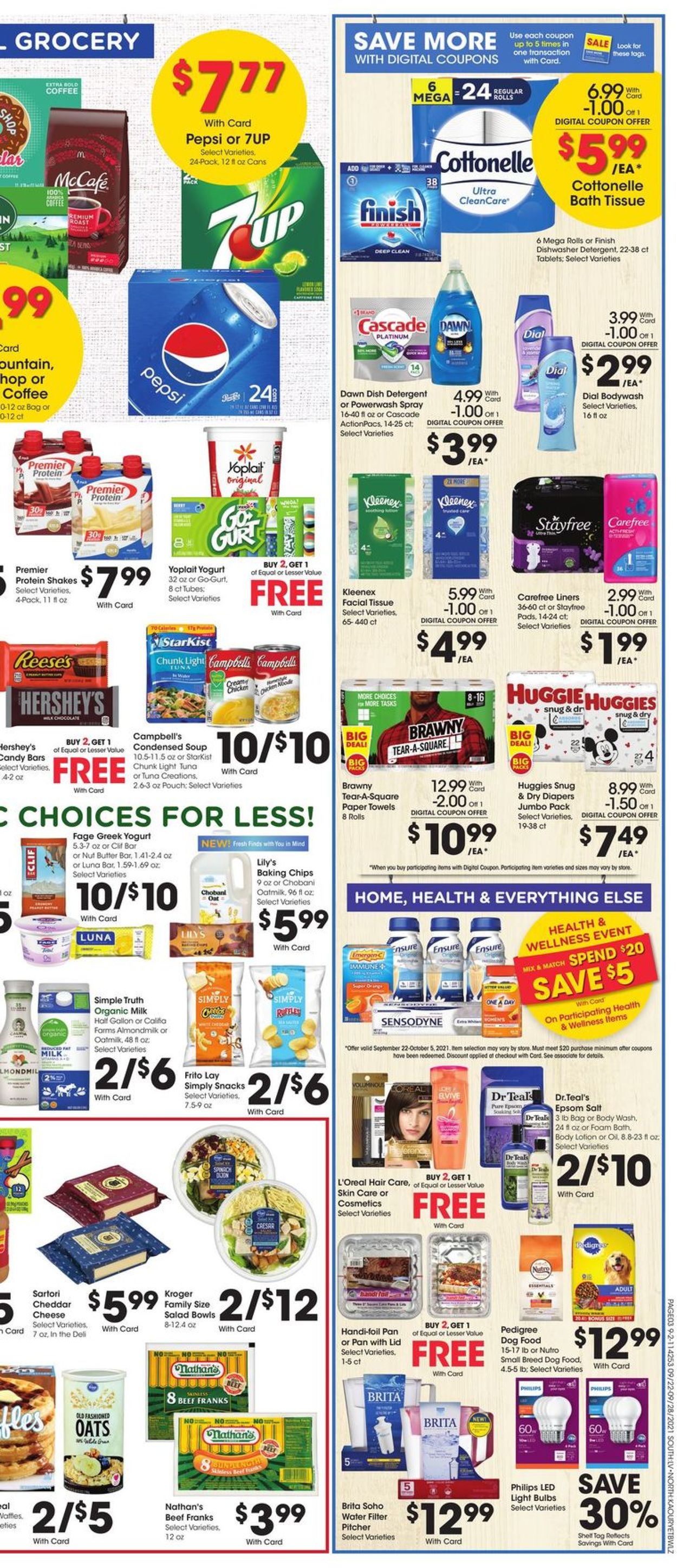 Fred Meyer Weekly Ad Circular - valid 09/22-09/28/2021 (Page 8)