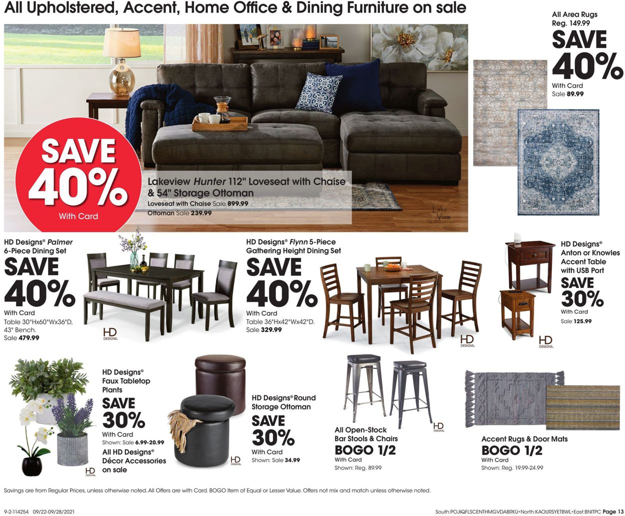 Fred Meyer Weekly Ad Circular - valid 09/22-09/28/2021 (Page 13)