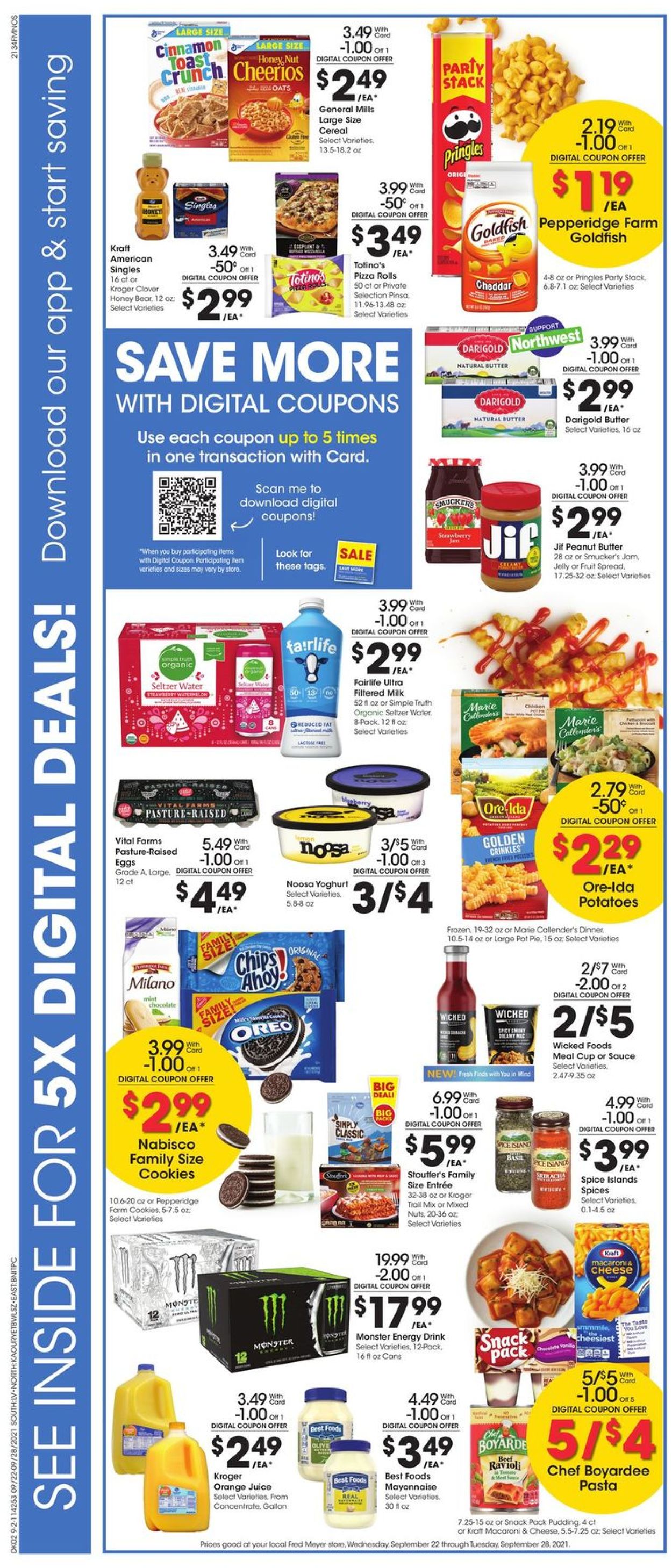 Fred Meyer Weekly Ad Circular - valid 09/22-09/28/2021 (Page 6)