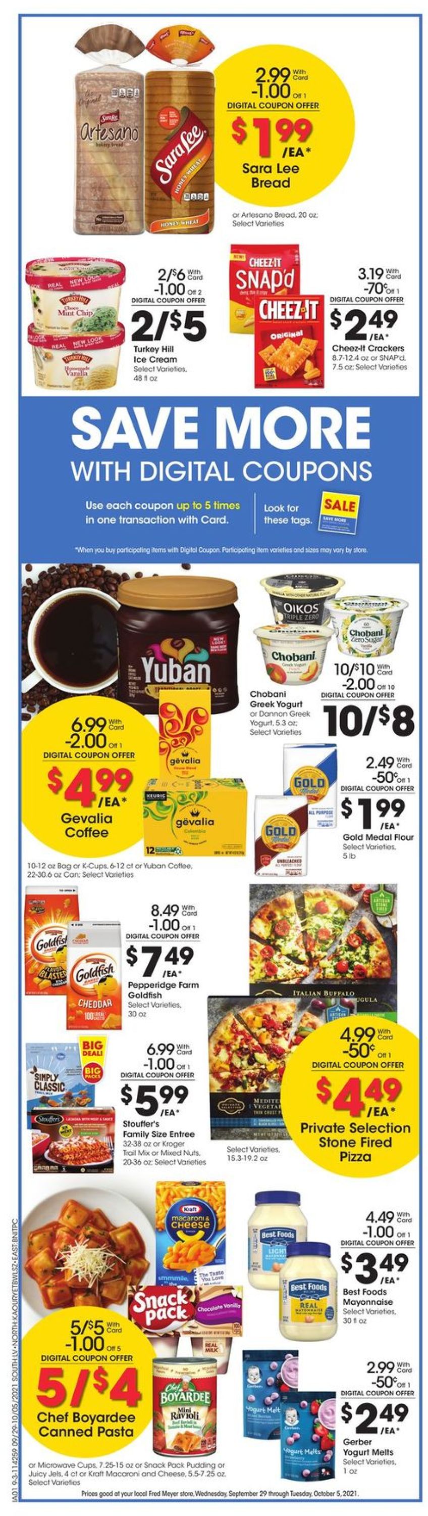 Fred Meyer Weekly Ad Circular - valid 09/29-10/05/2021 (Page 4)