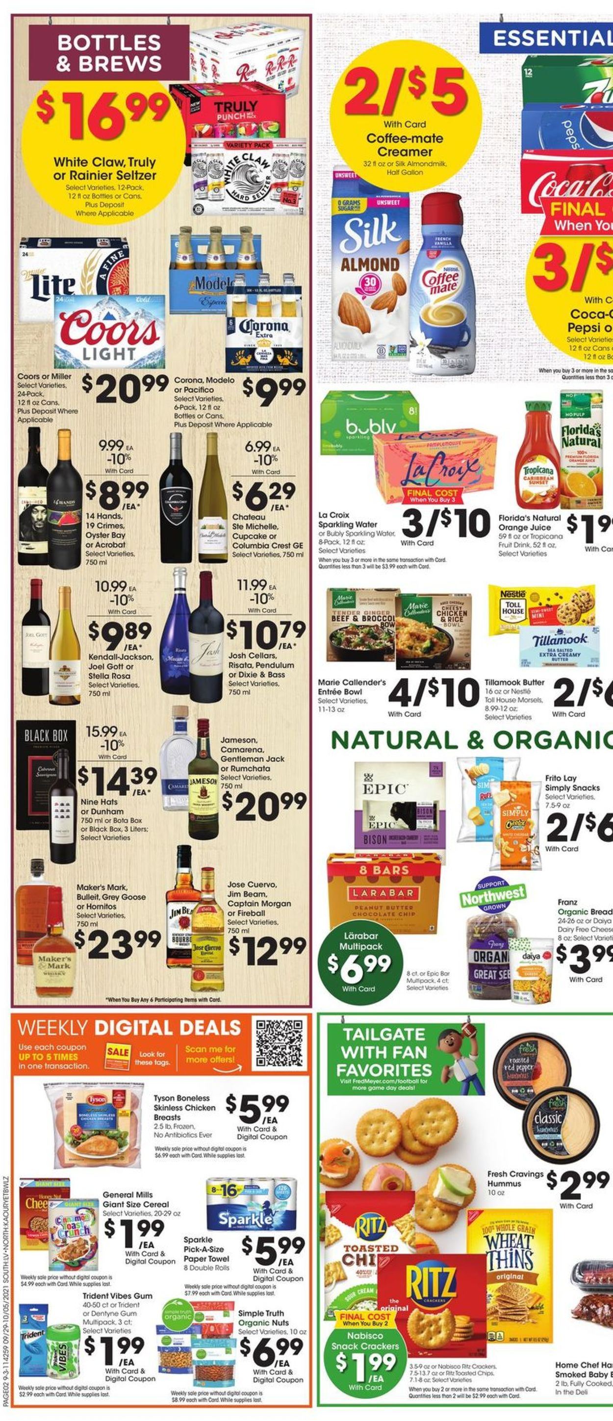 Fred Meyer Weekly Ad Circular - valid 09/29-10/05/2021 (Page 5)