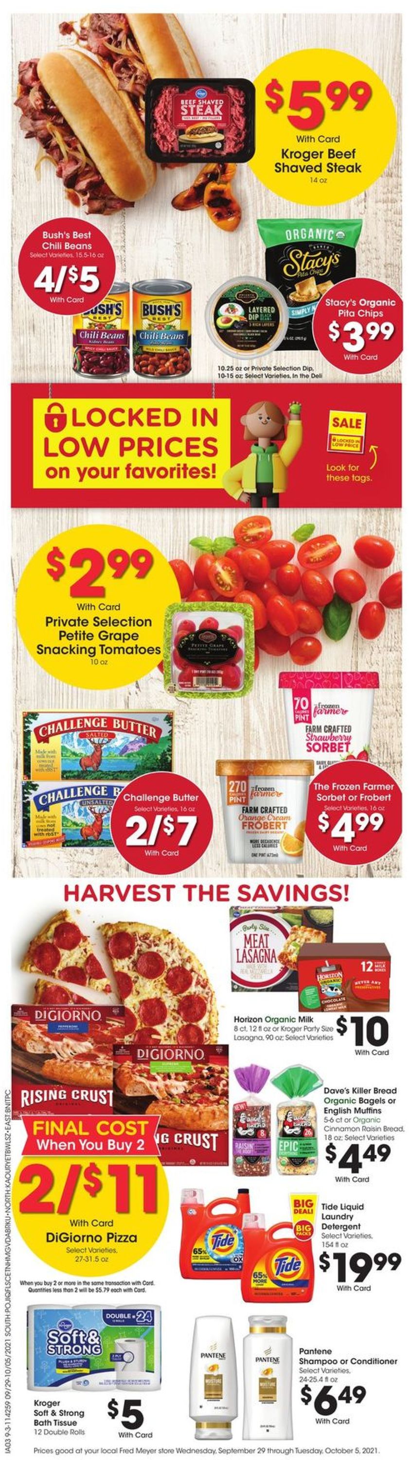 Fred Meyer Weekly Ad Circular - valid 09/29-10/05/2021 (Page 11)