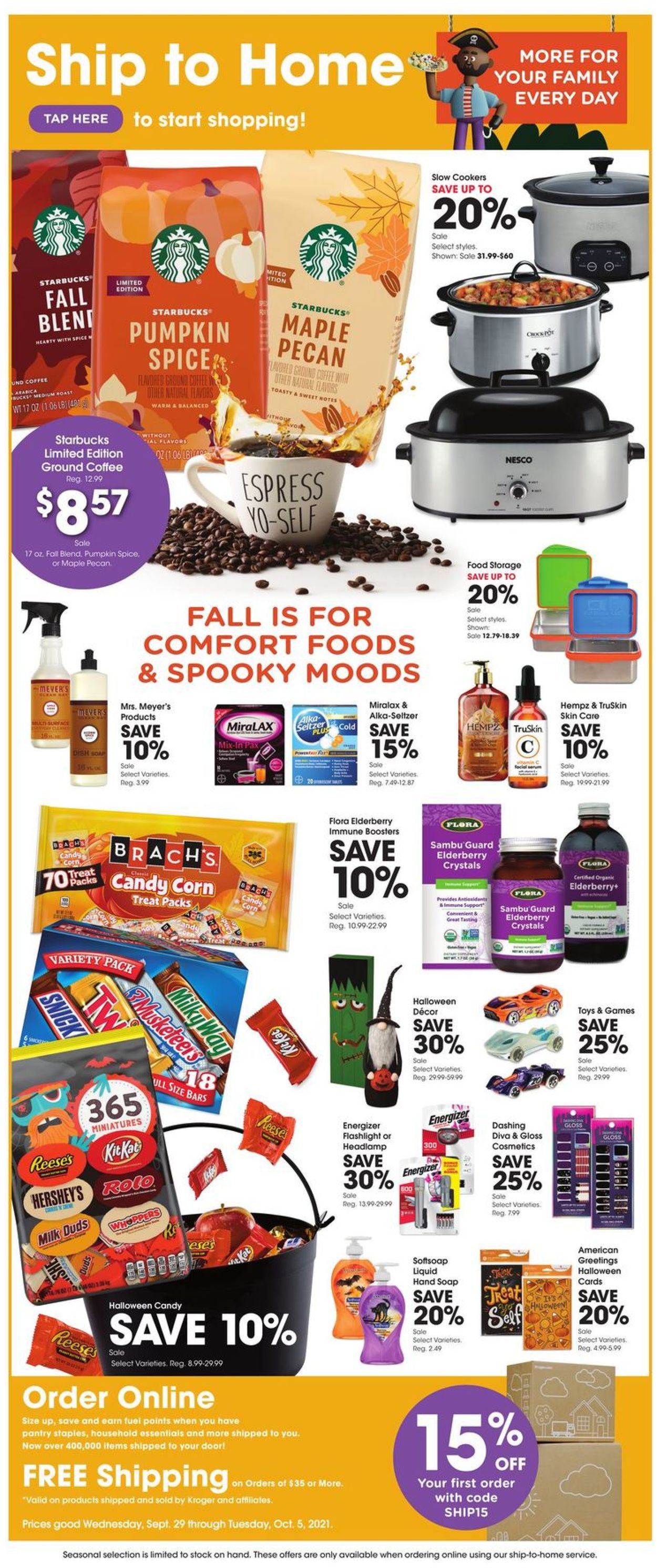 Fred Meyer Weekly Ad Circular - valid 09/29-10/05/2021 (Page 12)
