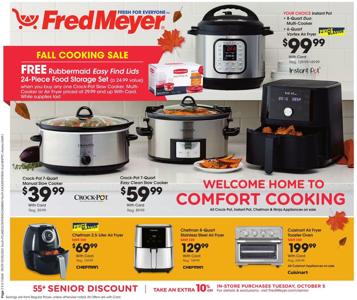 Fred Meyer Weekly Ad Circular - valid 09/29-10/05/2021