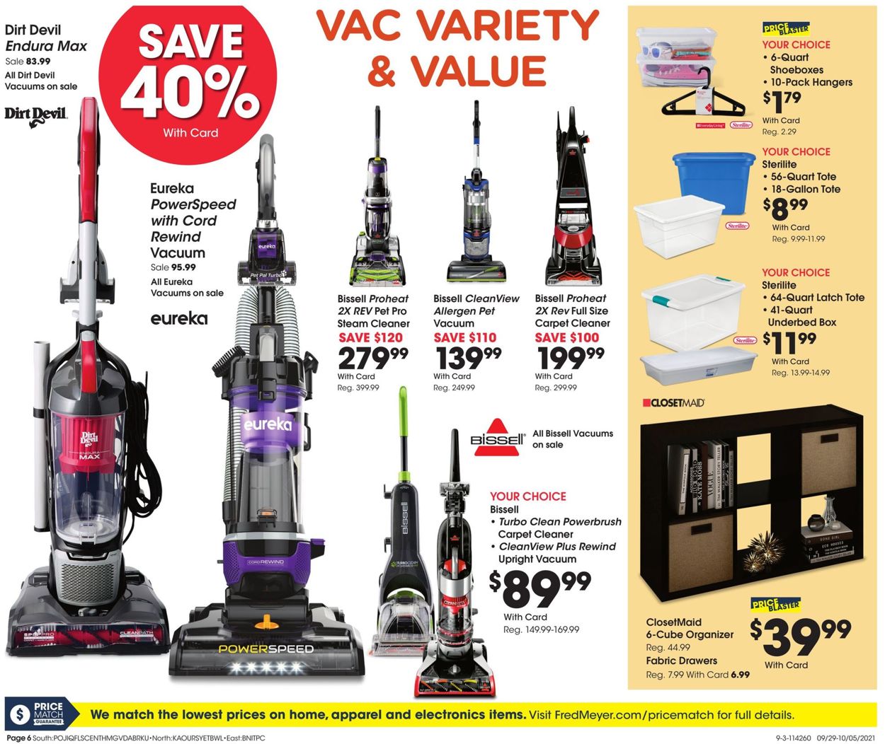 Fred Meyer Weekly Ad Circular - valid 09/29-10/05/2021 (Page 6)