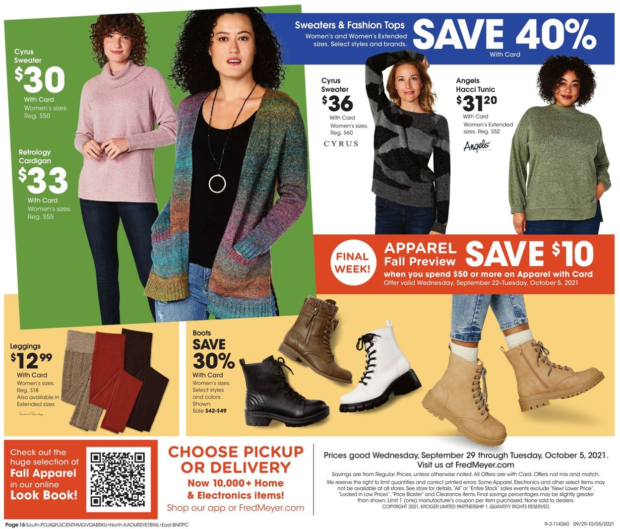 Fred Meyer Weekly Ad Circular - valid 09/29-10/05/2021 (Page 16)