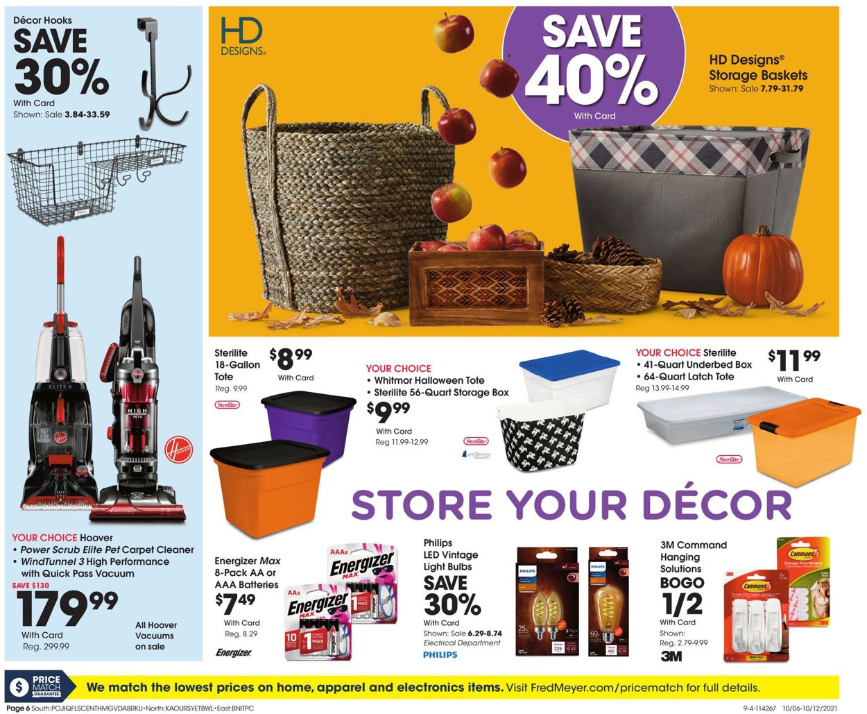 Fred Meyer Weekly Ad Circular - valid 10/06-10/12/2021 (Page 6)
