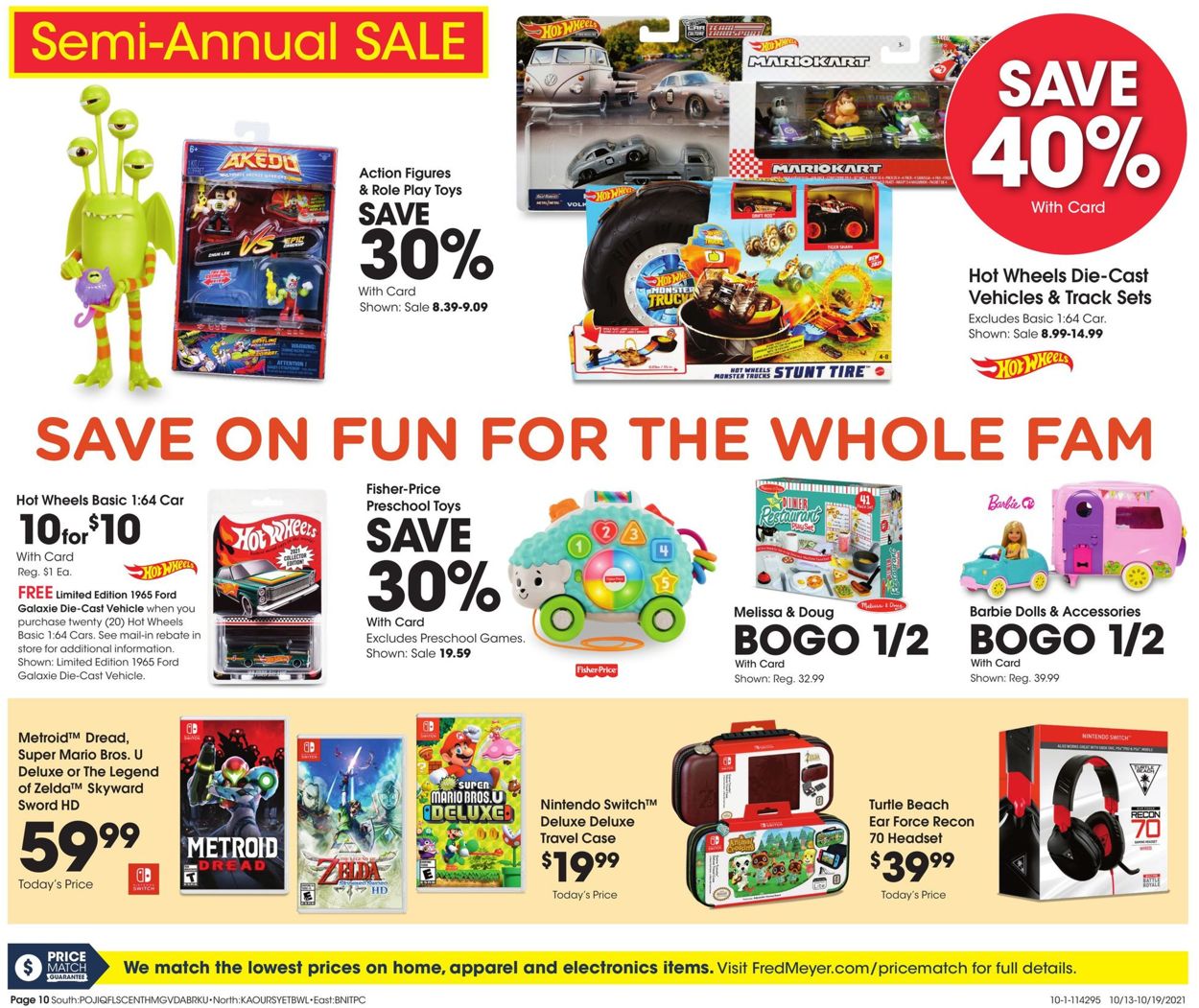 Fred Meyer Weekly Ad Circular - valid 10/13-10/19/2021 (Page 10)