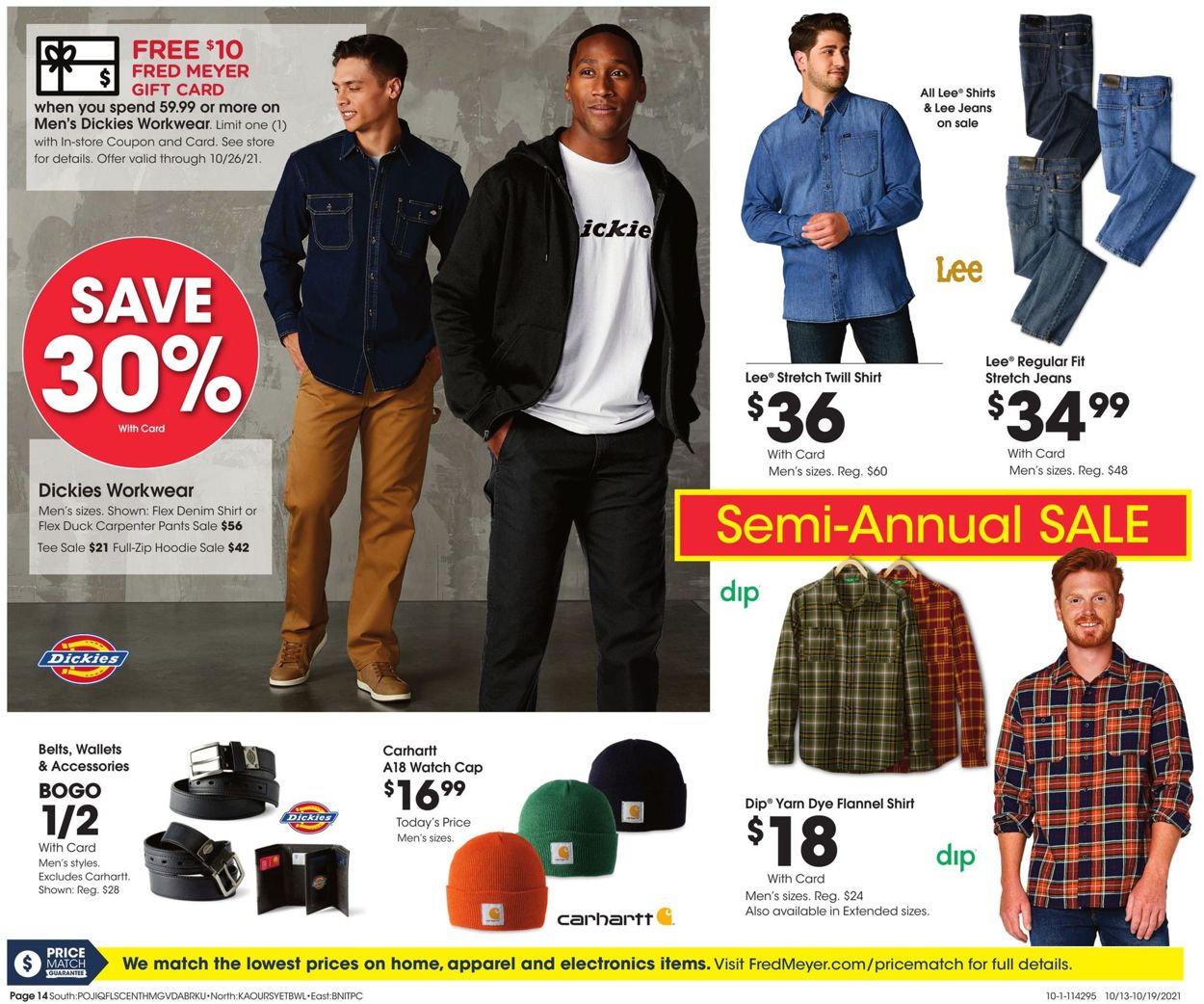 Fred Meyer Weekly Ad Circular - valid 10/13-10/19/2021 (Page 14)