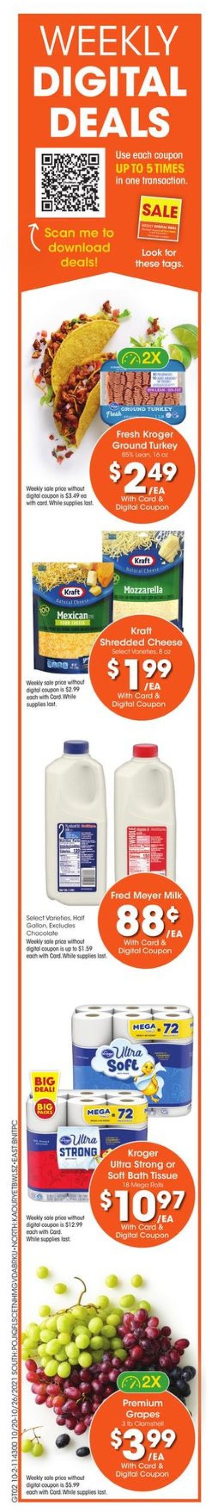 Fred Meyer Weekly Ad Circular - valid 10/20-10/26/2021 (Page 2)