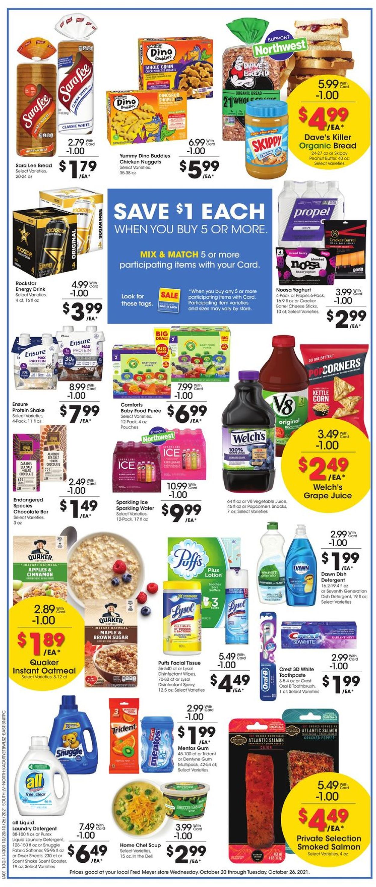 Fred Meyer Weekly Ad Circular - valid 10/20-10/26/2021 (Page 5)