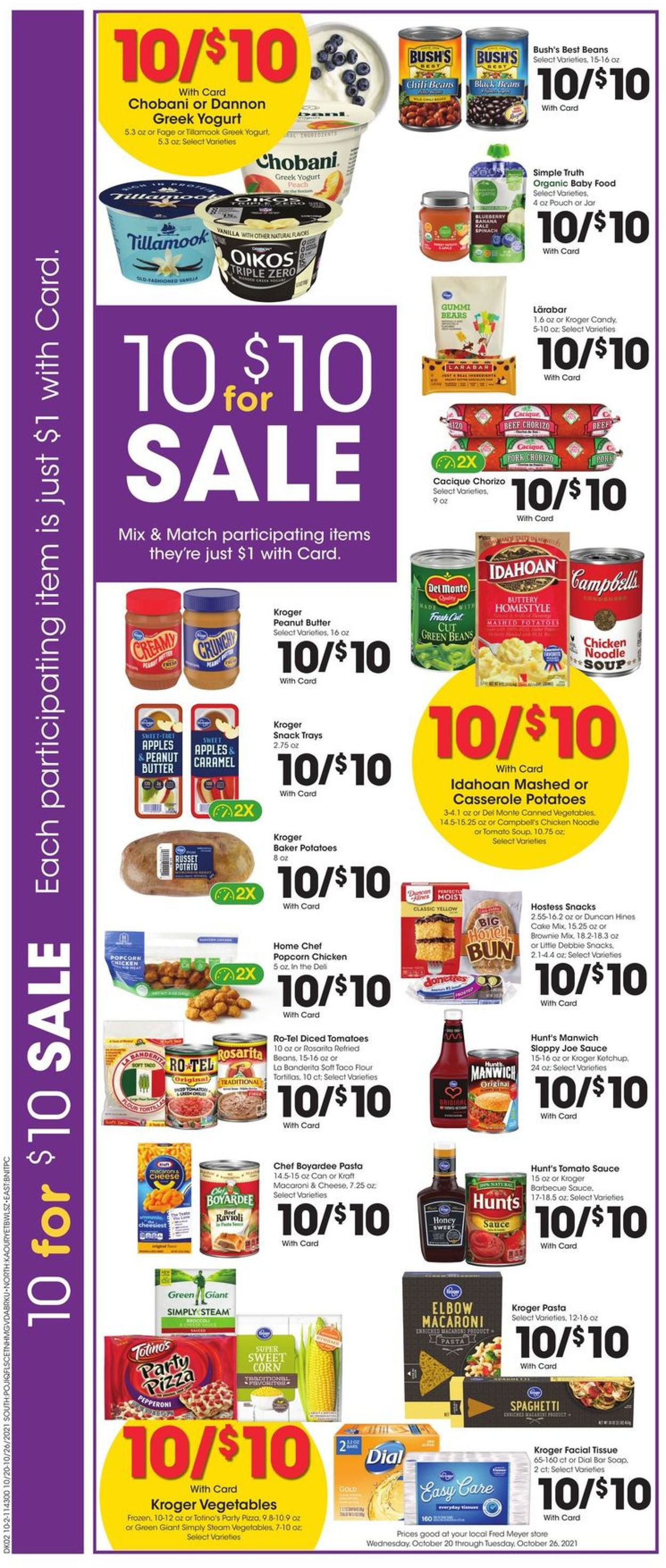 Fred Meyer Weekly Ad Circular - valid 10/20-10/26/2021 (Page 6)