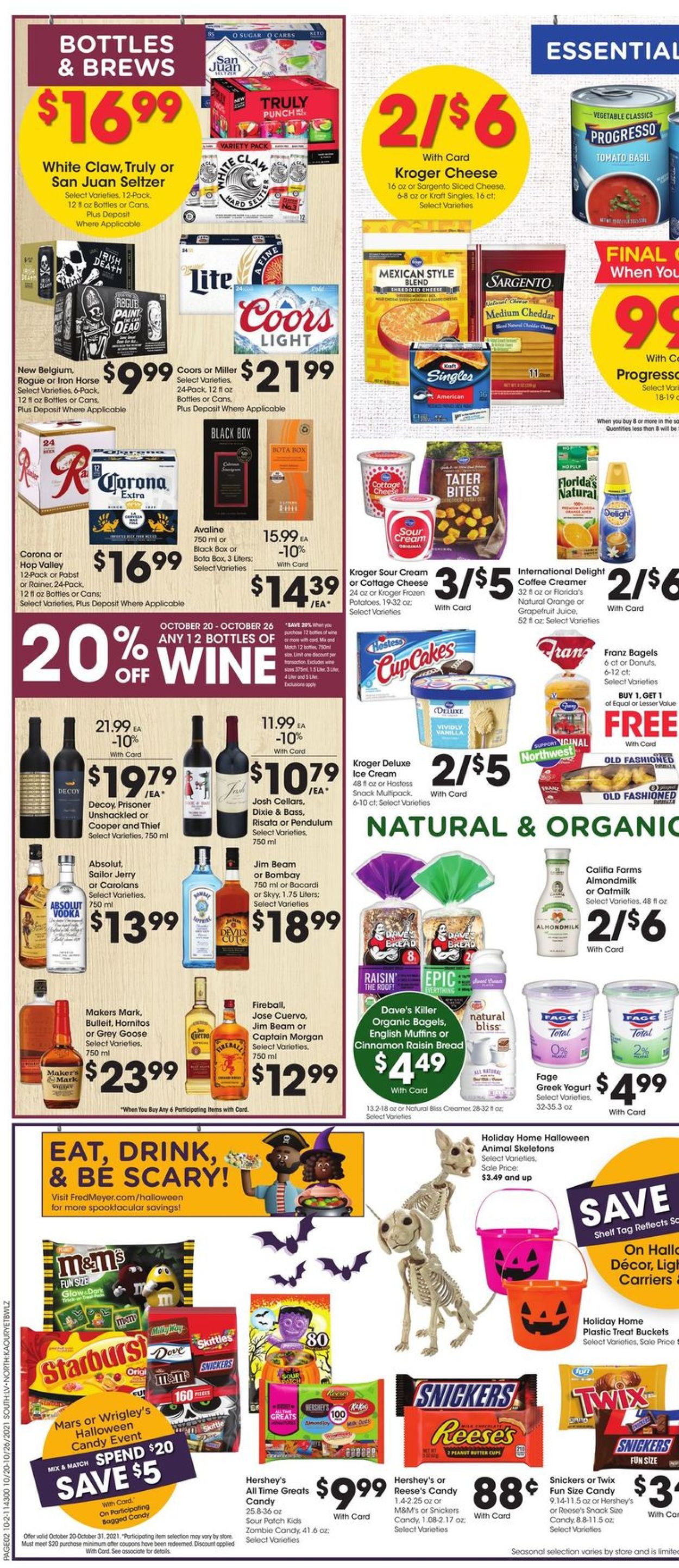Fred Meyer Weekly Ad Circular - valid 10/20-10/26/2021 (Page 8)