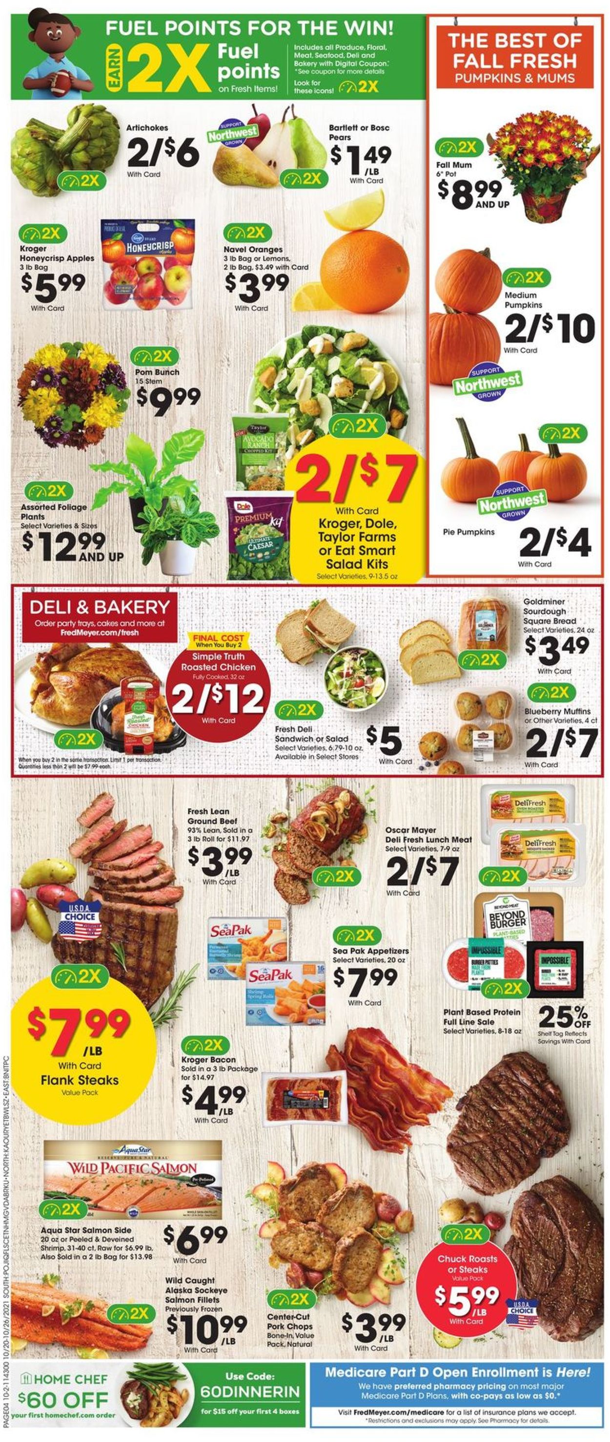 Fred Meyer Weekly Ad Circular - valid 10/20-10/26/2021 (Page 13)