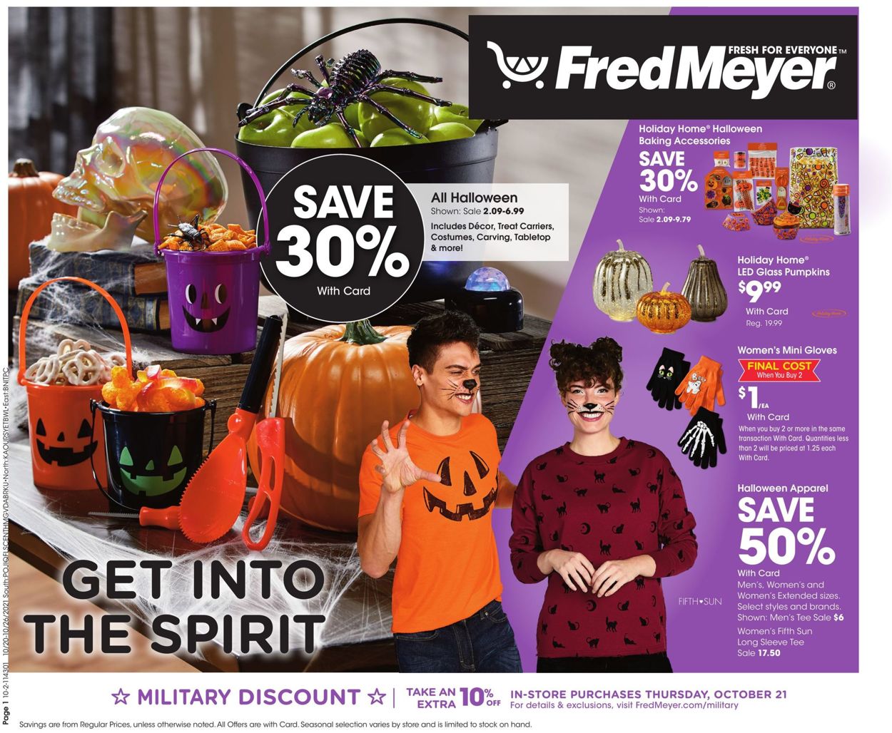 Fred Meyer Halloween 2021 Weekly Ad Circular - valid 10/20-10/26/2021