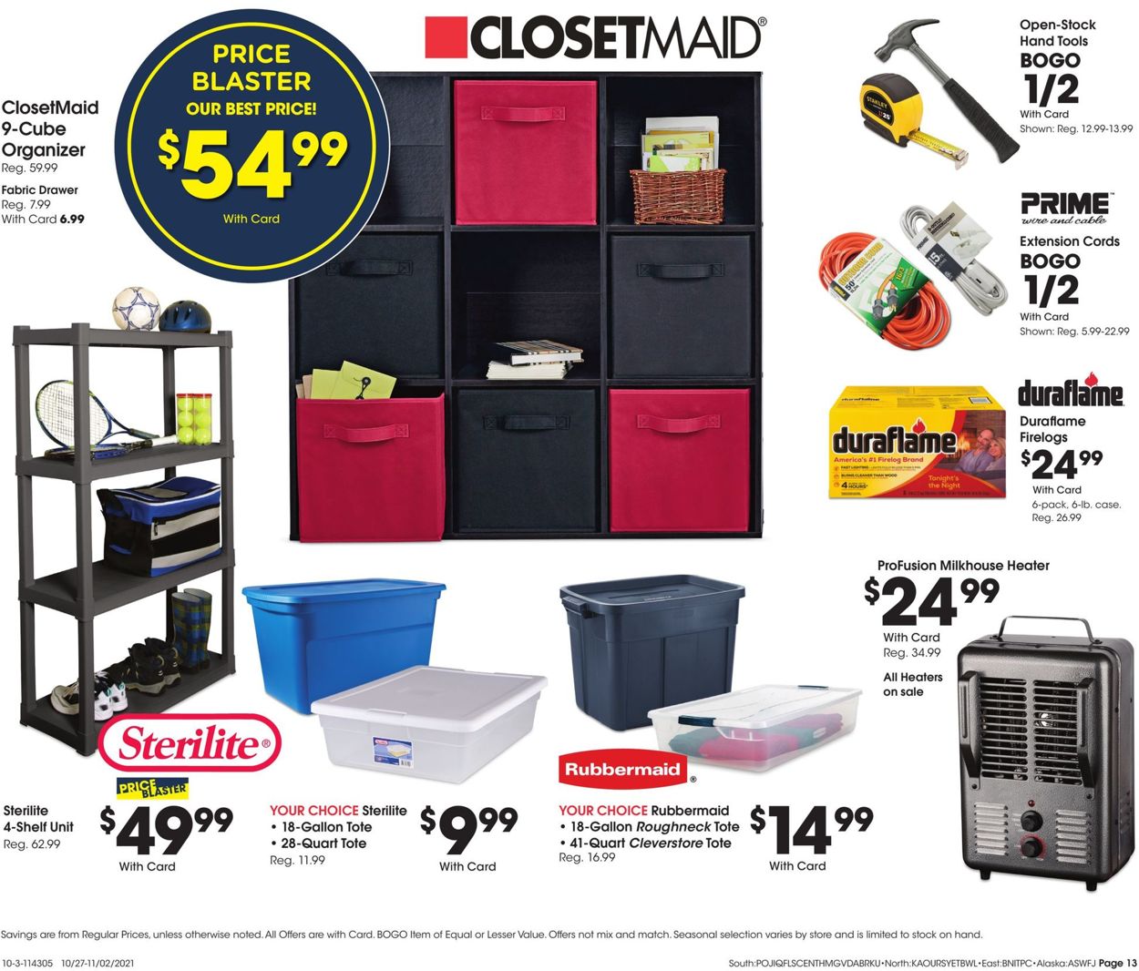 Fred Meyer Weekly Ad Circular - valid 10/27-11/02/2021 (Page 13)