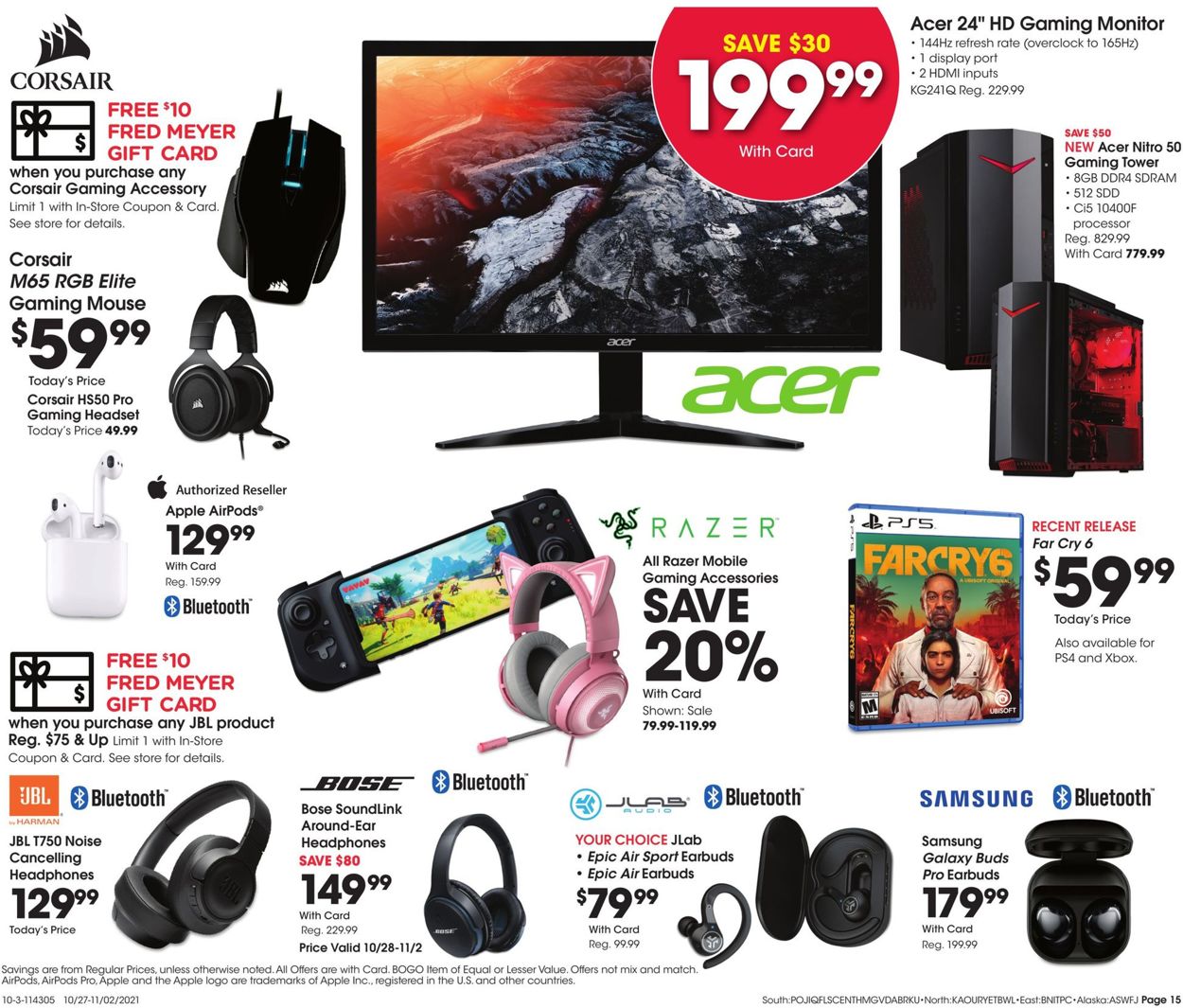 Fred Meyer Weekly Ad Circular - valid 10/27-11/02/2021 (Page 15)