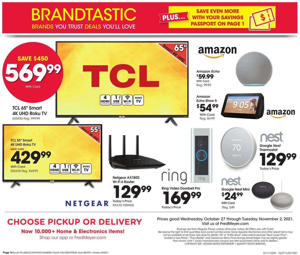 Fred Meyer Weekly Ad Circular - valid 10/27-11/02/2021 (Page 16)