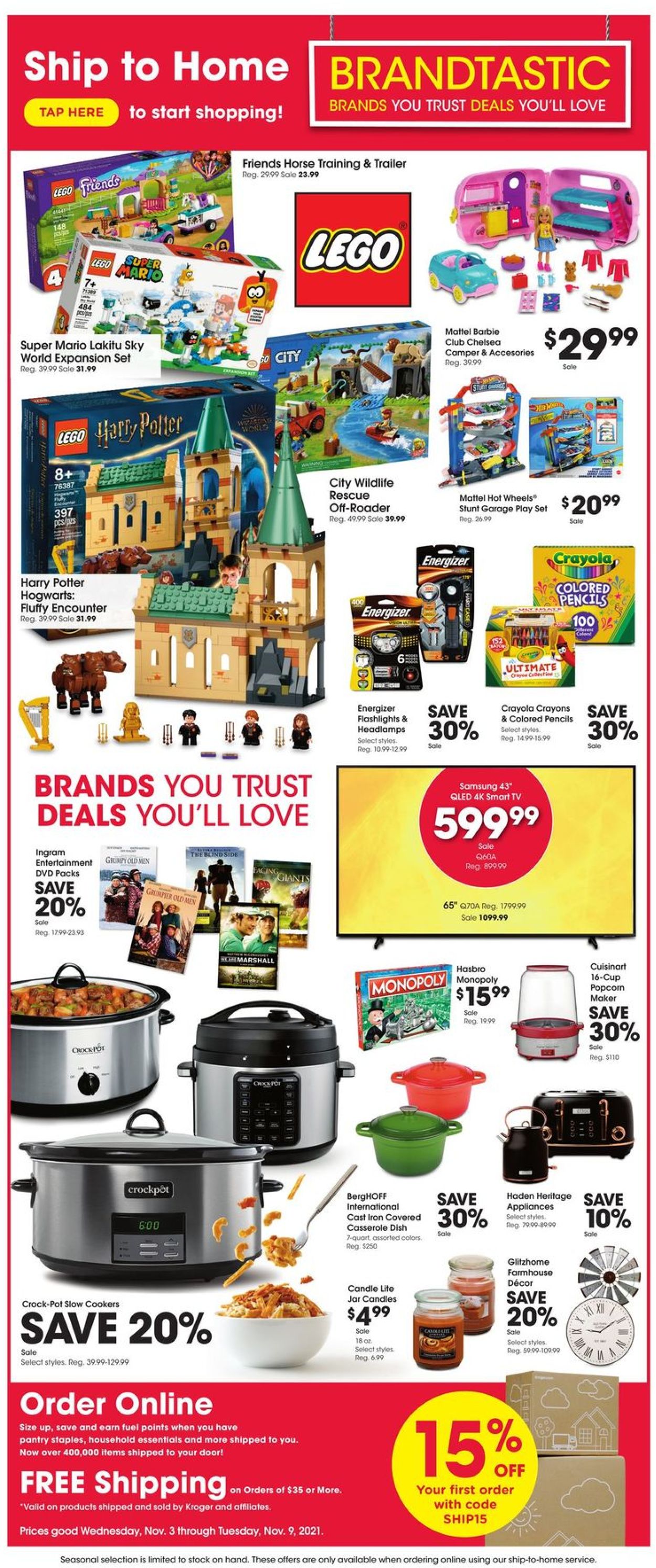 Fred Meyer Weekly Ad Circular - valid 11/03-11/09/2021 (Page 15)