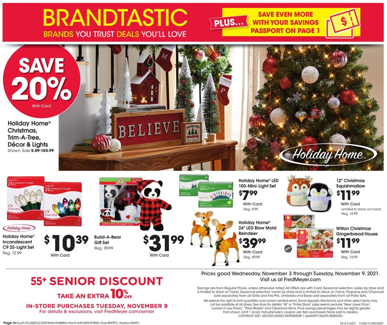 Fred Meyer Weekly Ad Circular - valid 11/03-11/09/2021 (Page 16)
