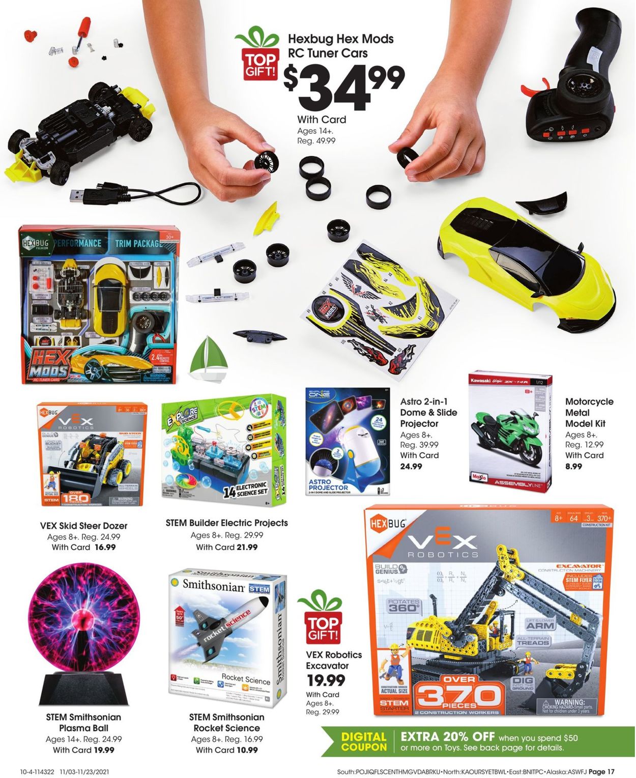 Fred Meyer TOY BOOK Weekly Ad Circular - valid 11/03-11/23/2021 (Page 17)