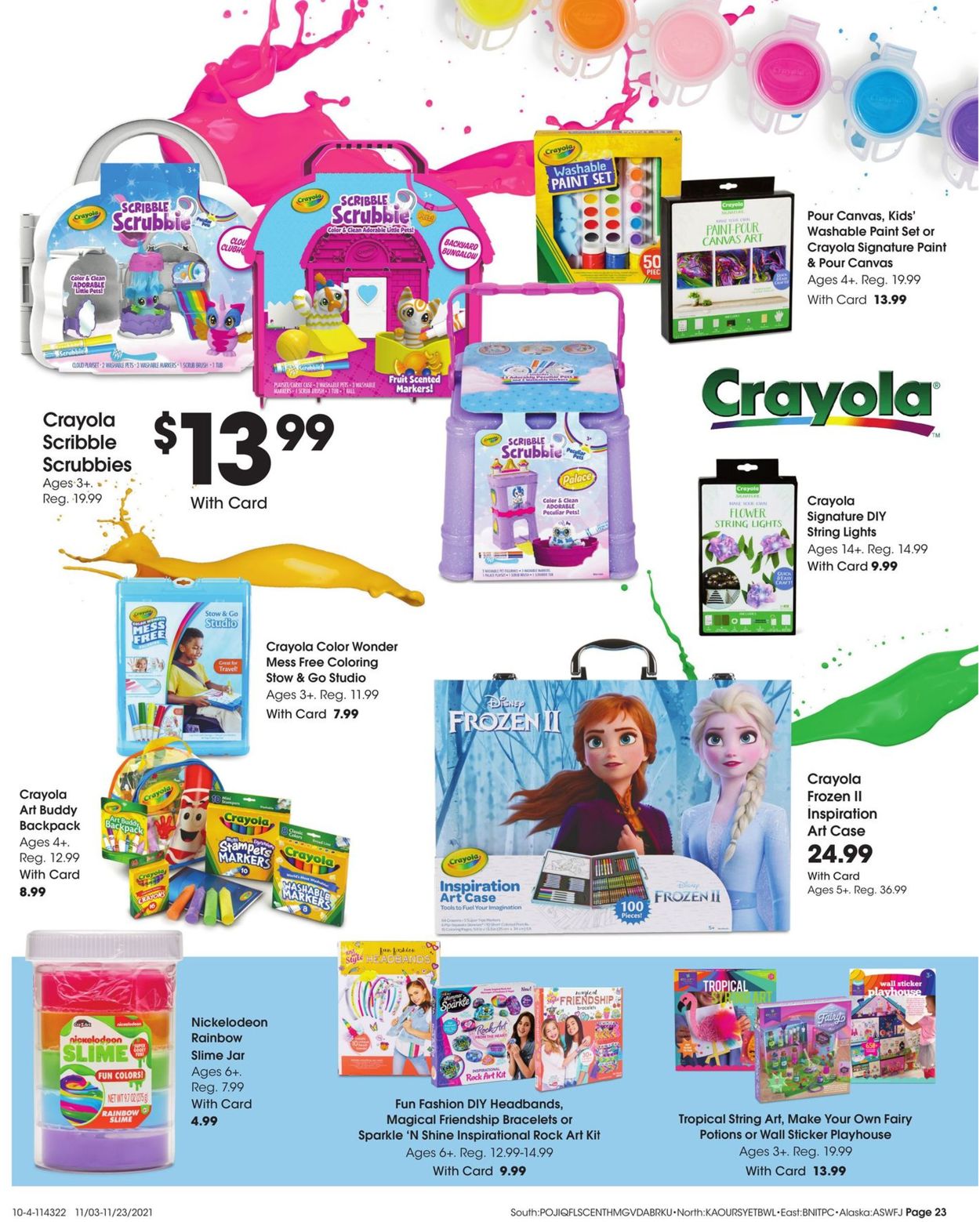 Fred Meyer TOY BOOK Weekly Ad Circular - valid 11/03-11/23/2021 (Page 23)