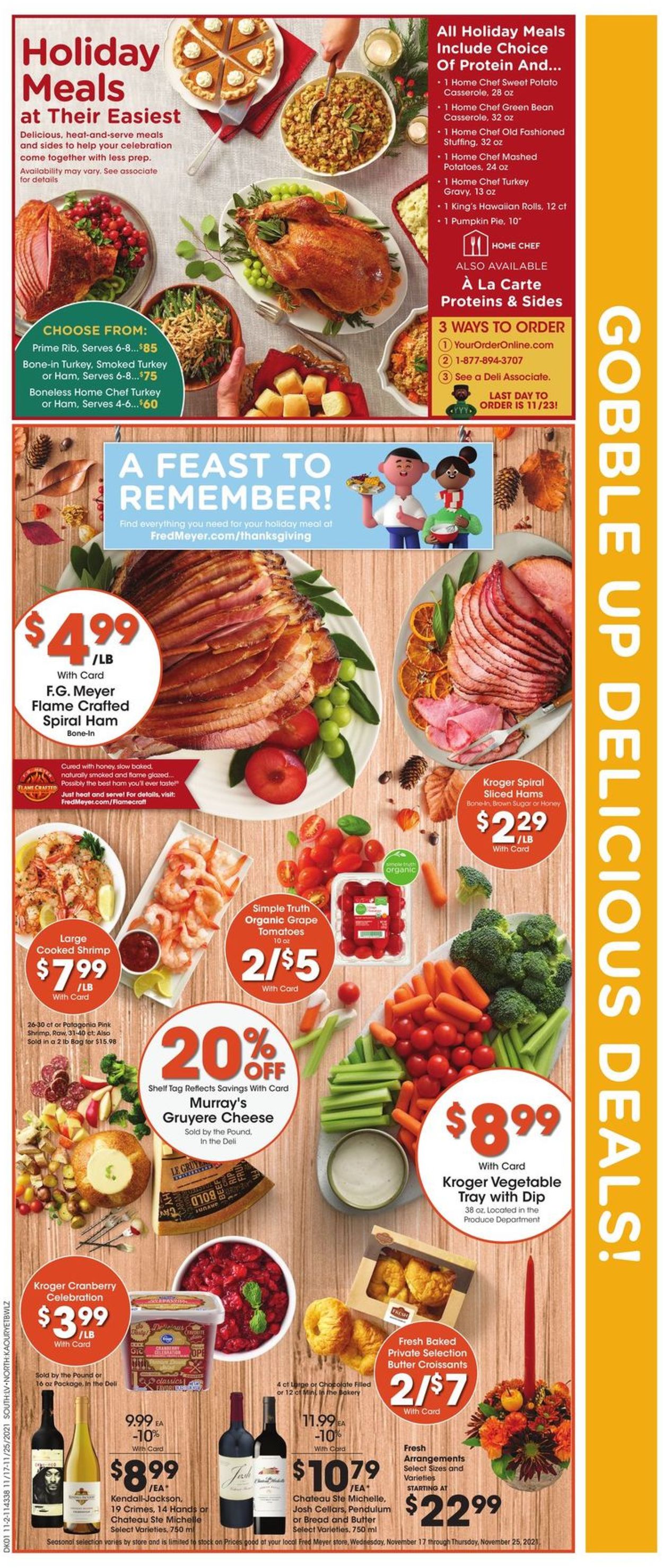 Fred Meyer Weekly Ad Circular - valid 11/17-11/25/2021 (Page 4)