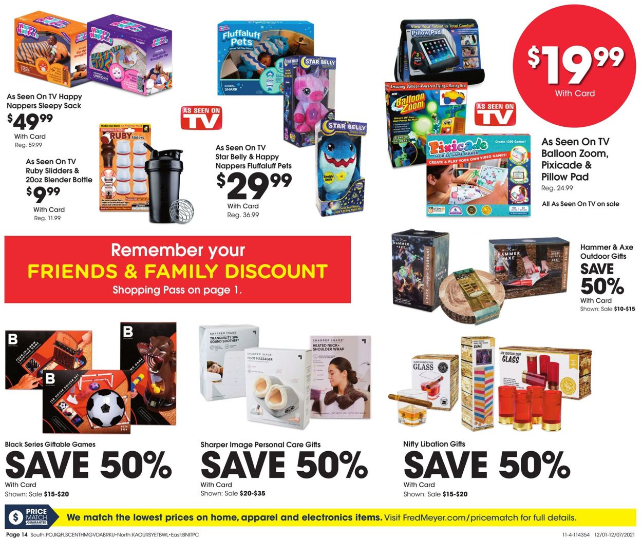 Fred Meyer Weekly Ad Circular - valid 12/01-12/07/2021 (Page 14)