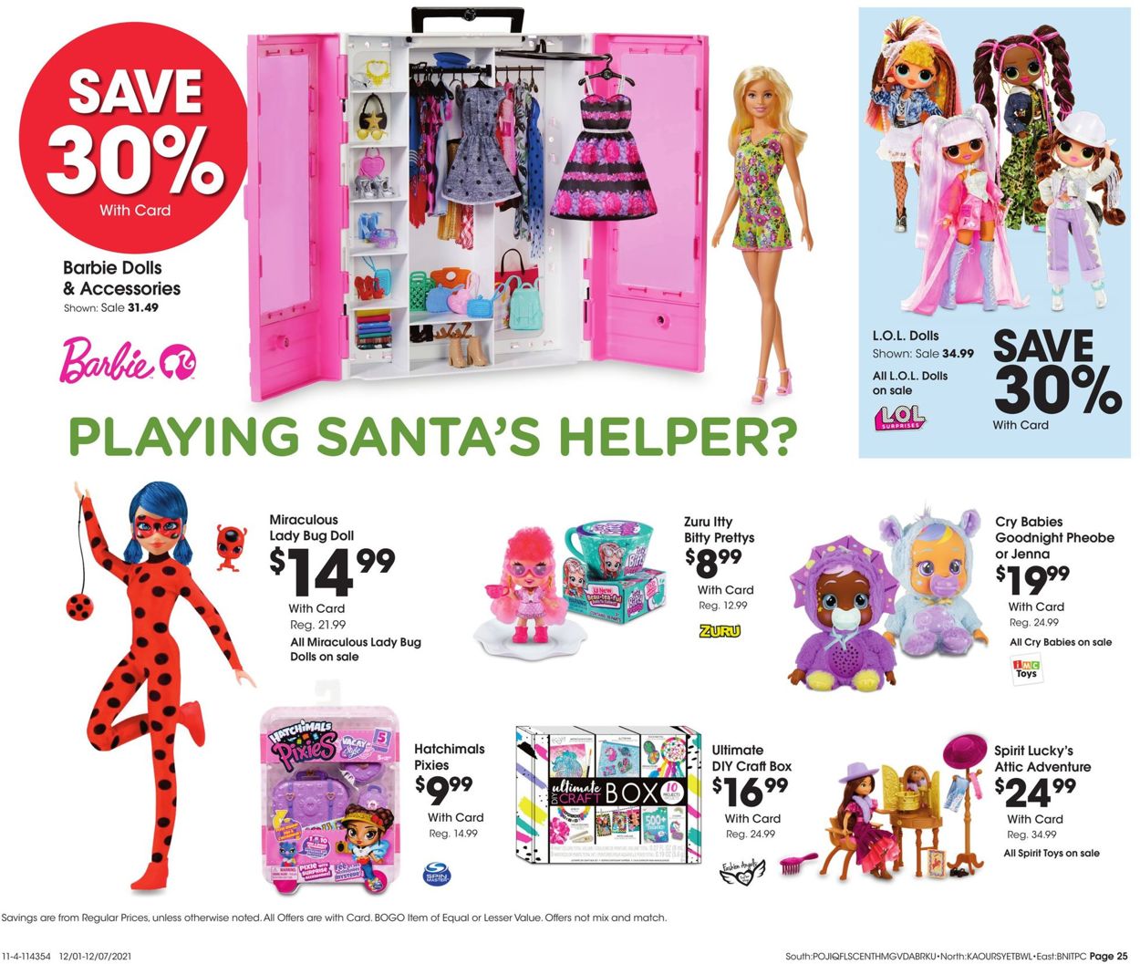 Fred Meyer Weekly Ad Circular - valid 12/01-12/07/2021 (Page 25)