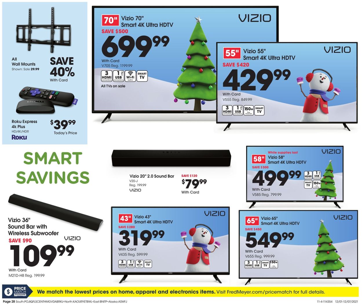 Fred Meyer Weekly Ad Circular - valid 12/01-12/07/2021 (Page 28)