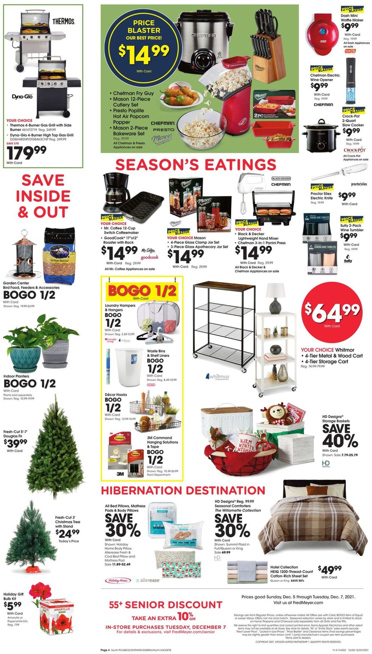 Fred Meyer Weekly Ad Circular - valid 12/05-12/07/2021 (Page 4)