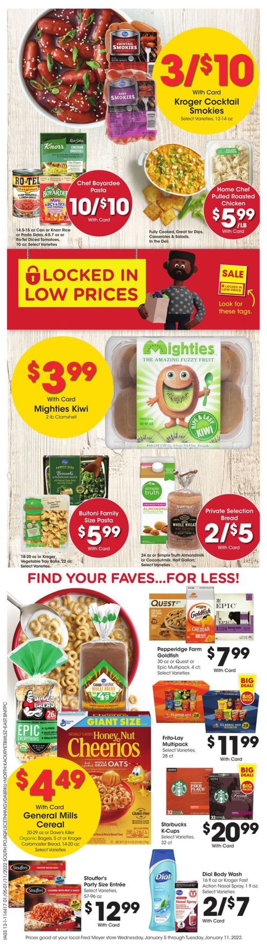 Fred Meyer Weekly Ad Circular - valid 01/05-01/11/2022 (Page 14)