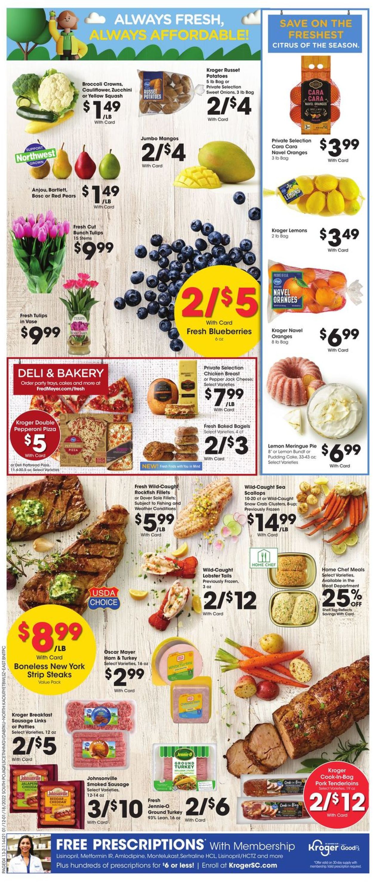 Fred Meyer Weekly Ad Circular - valid 01/12-01/18/2022 (Page 13)