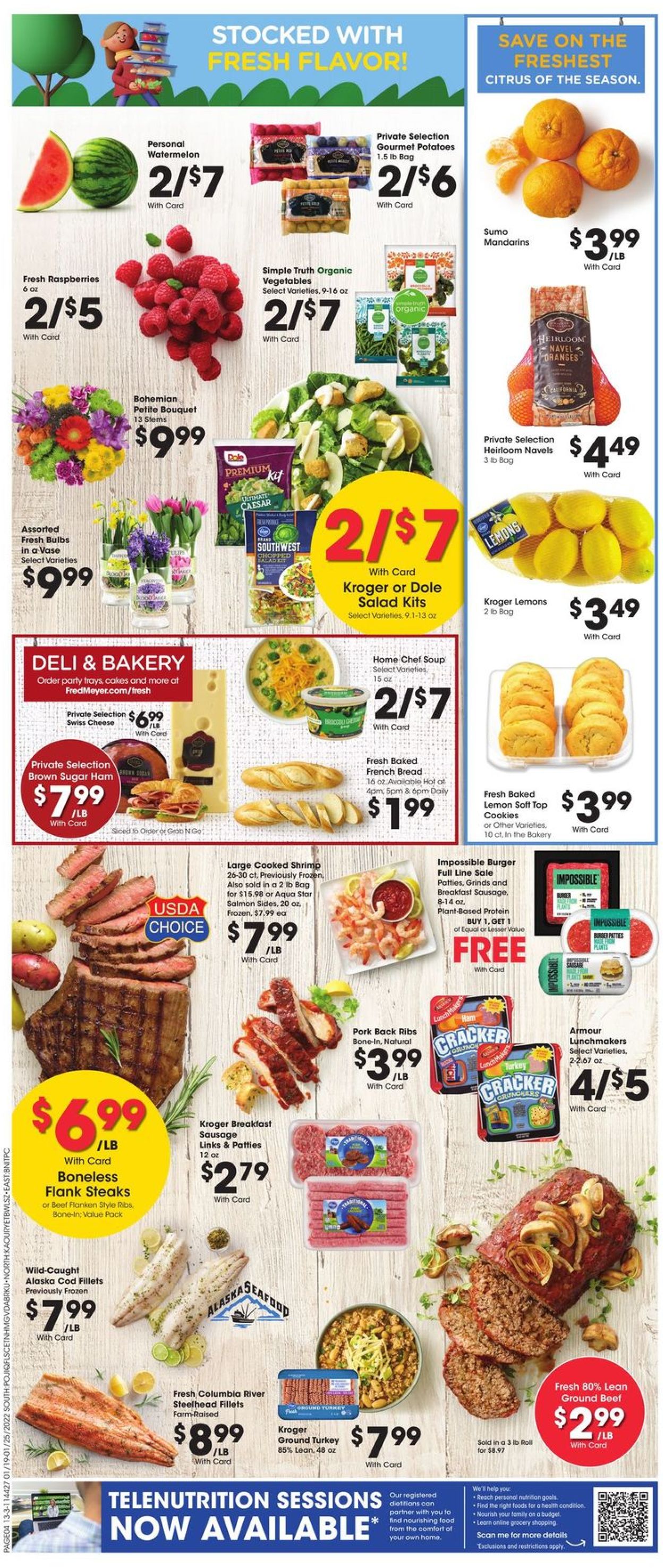 Fred Meyer Weekly Ad Circular - valid 01/19-01/25/2022 (Page 11)