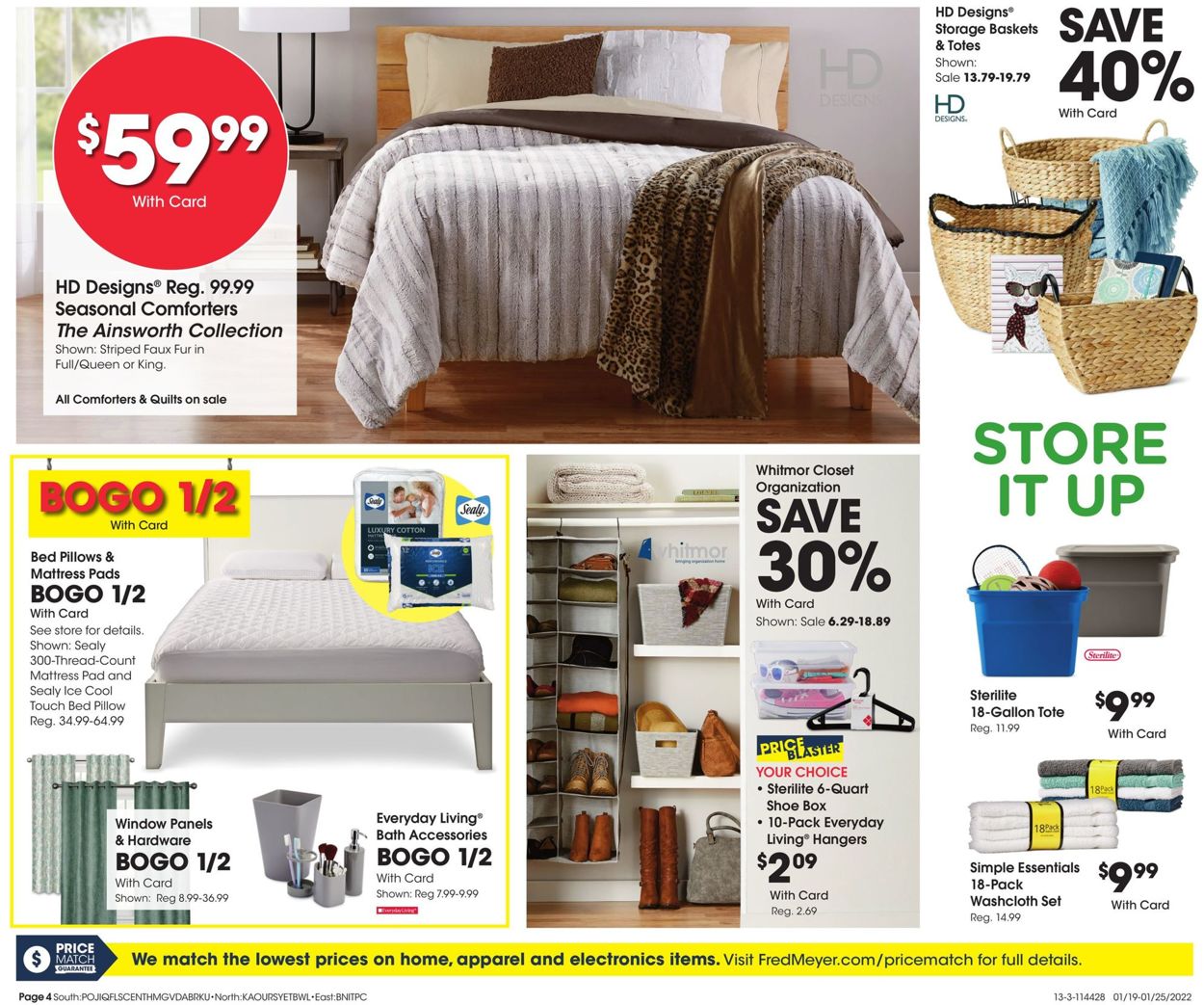 Fred Meyer Weekly Ad Circular - valid 01/19-01/25/2022 (Page 4)