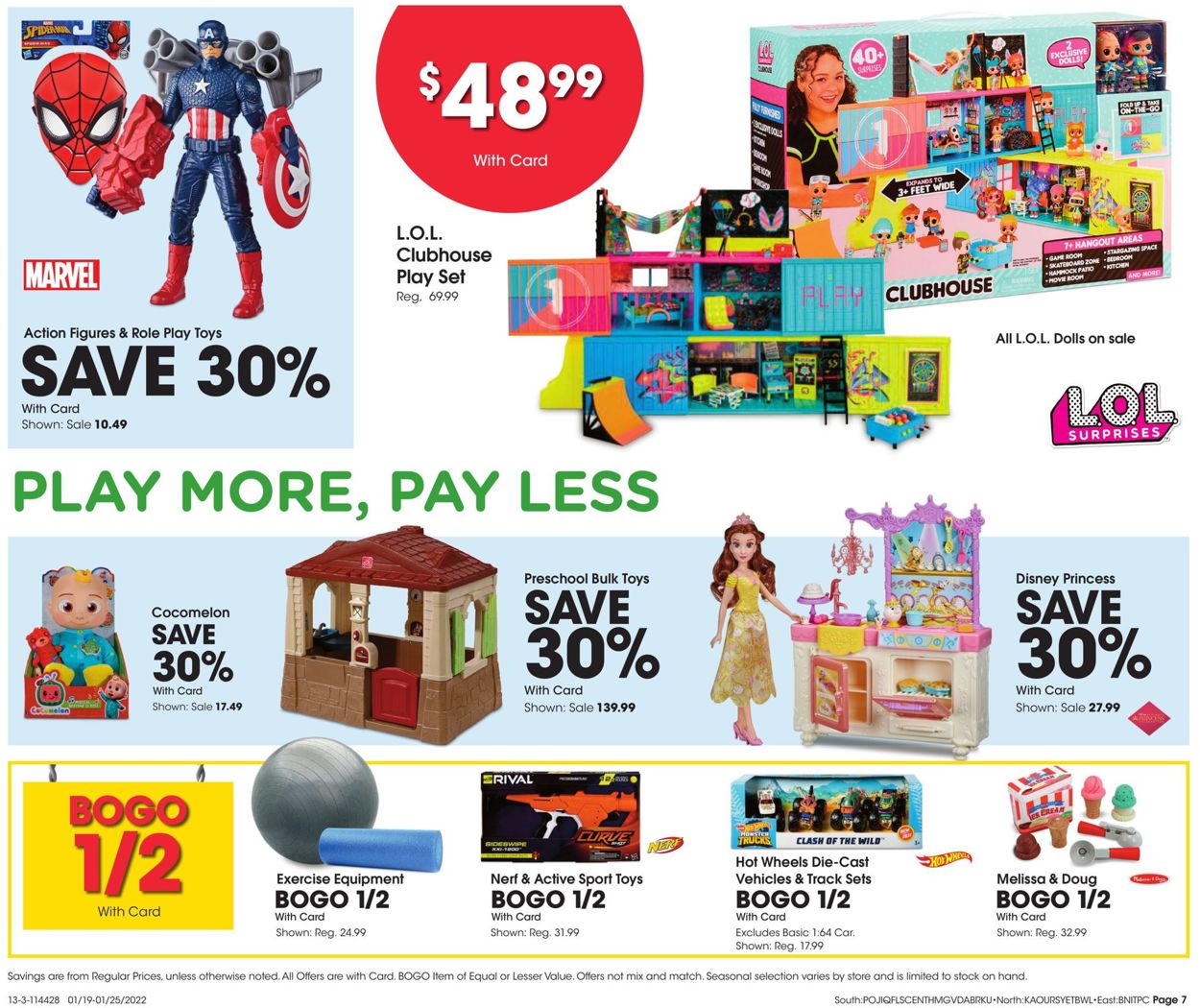 Fred Meyer Weekly Ad Circular - valid 01/19-01/25/2022 (Page 7)