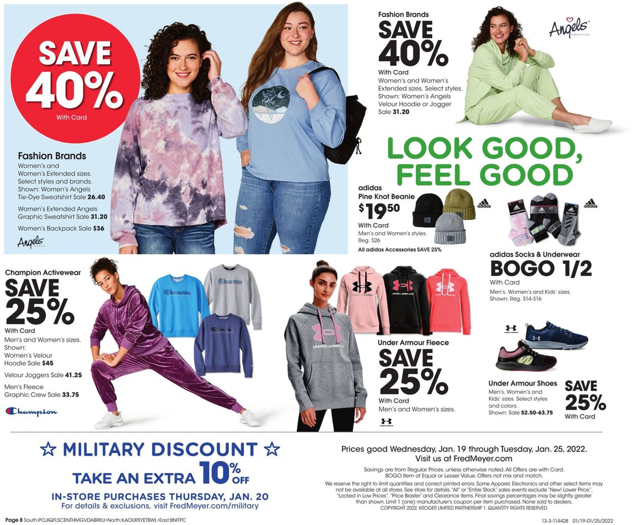 Fred Meyer Weekly Ad Circular - valid 01/19-01/25/2022 (Page 8)