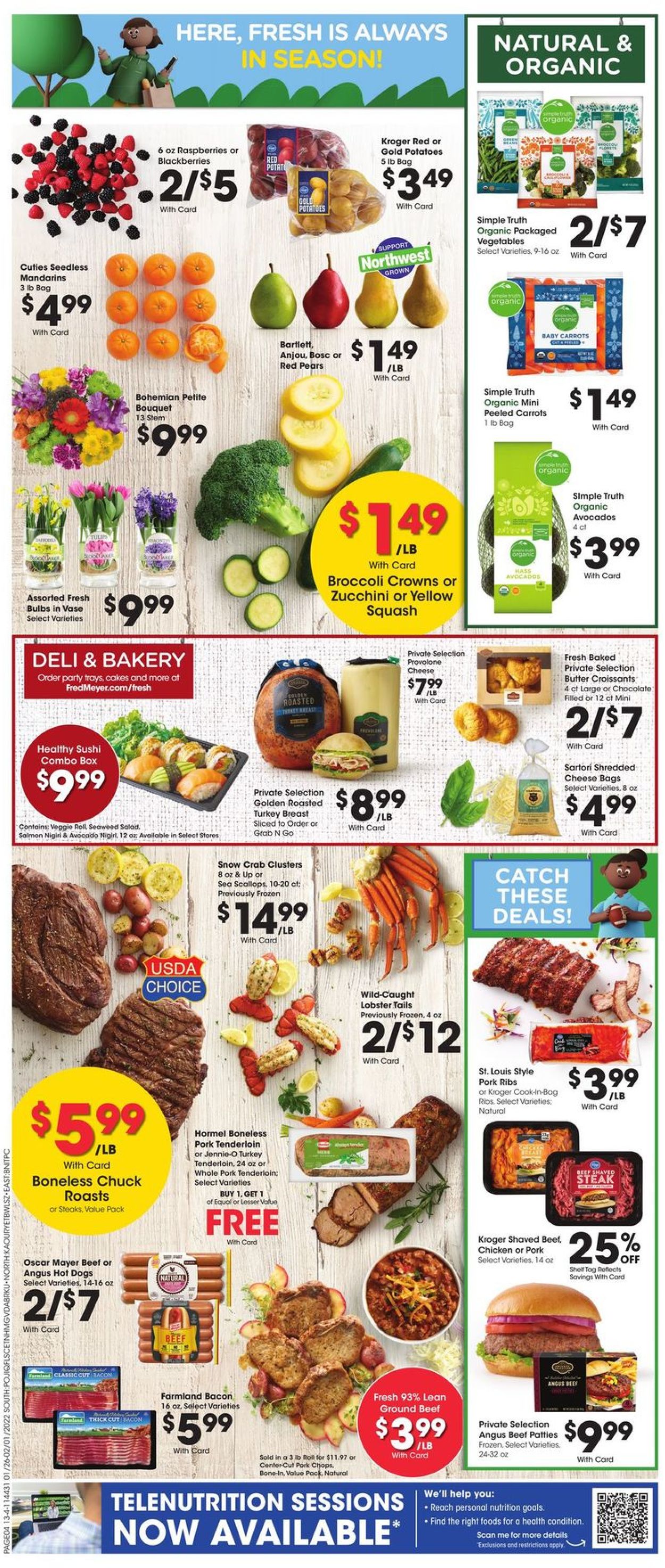 Fred Meyer Weekly Ad Circular - valid 01/26-02/01/2022 (Page 11)