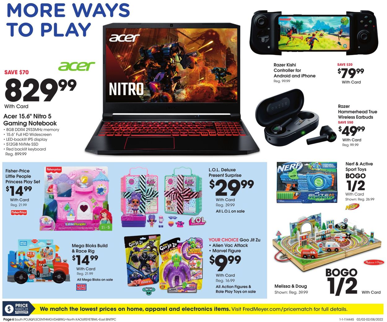 Fred Meyer Weekly Ad Circular - valid 02/02-02/08/2022 (Page 6)