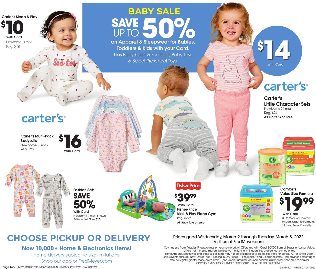 Fred Meyer Weekly Ad Circular - valid 03/02-03/08/2022 (Page 16)